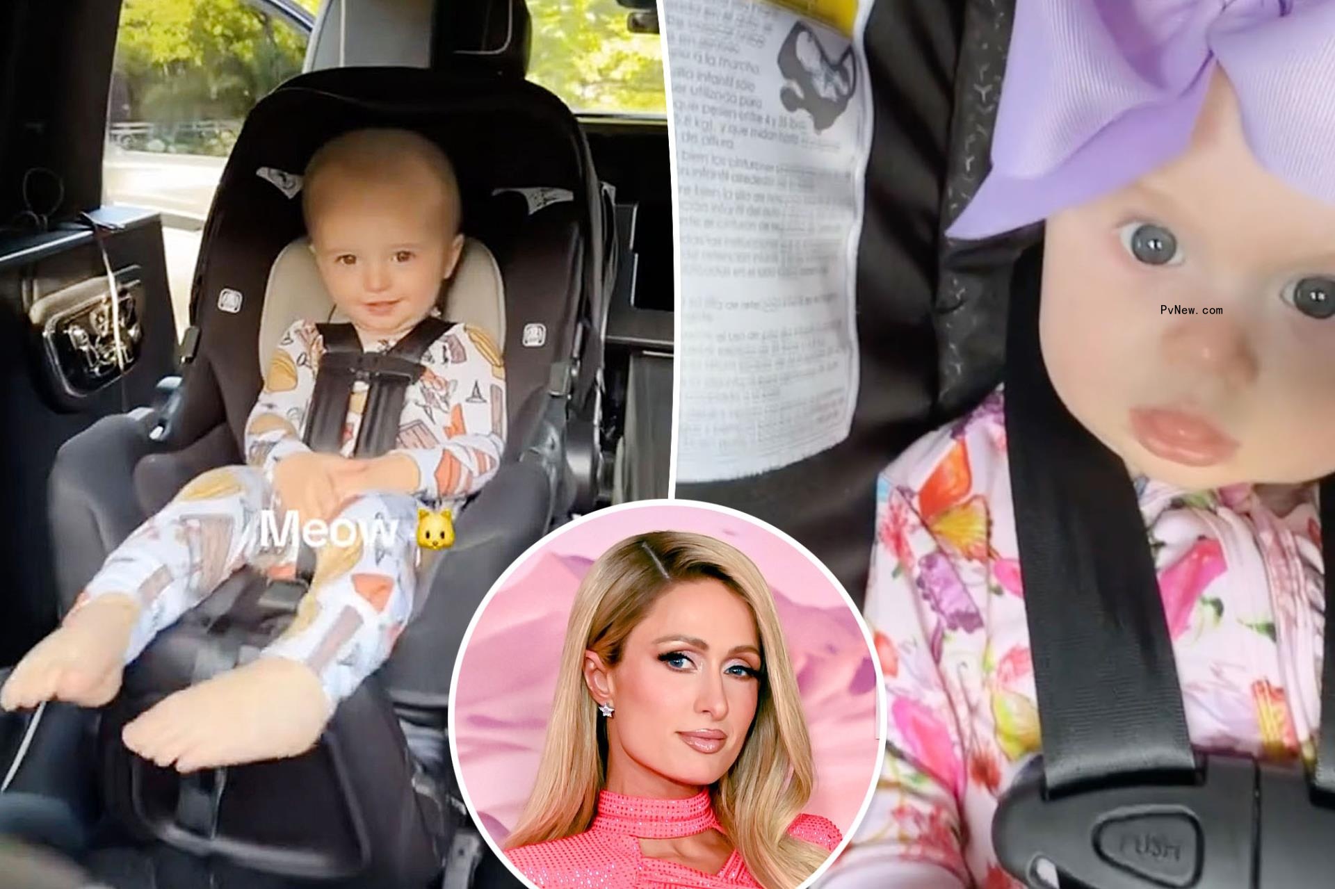 Paris Hilton and her kids
