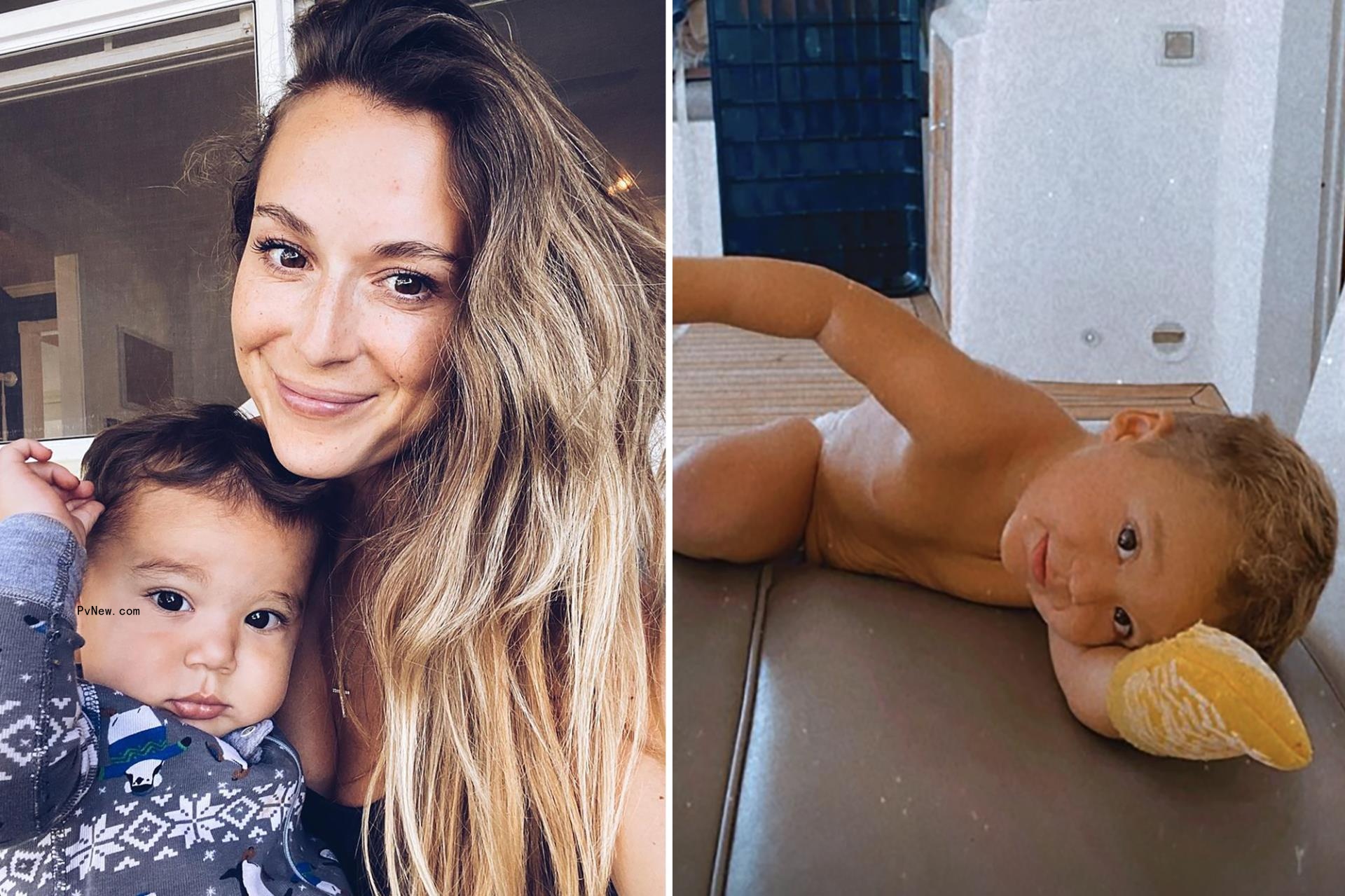 Alexa PenaVega and son Kingston