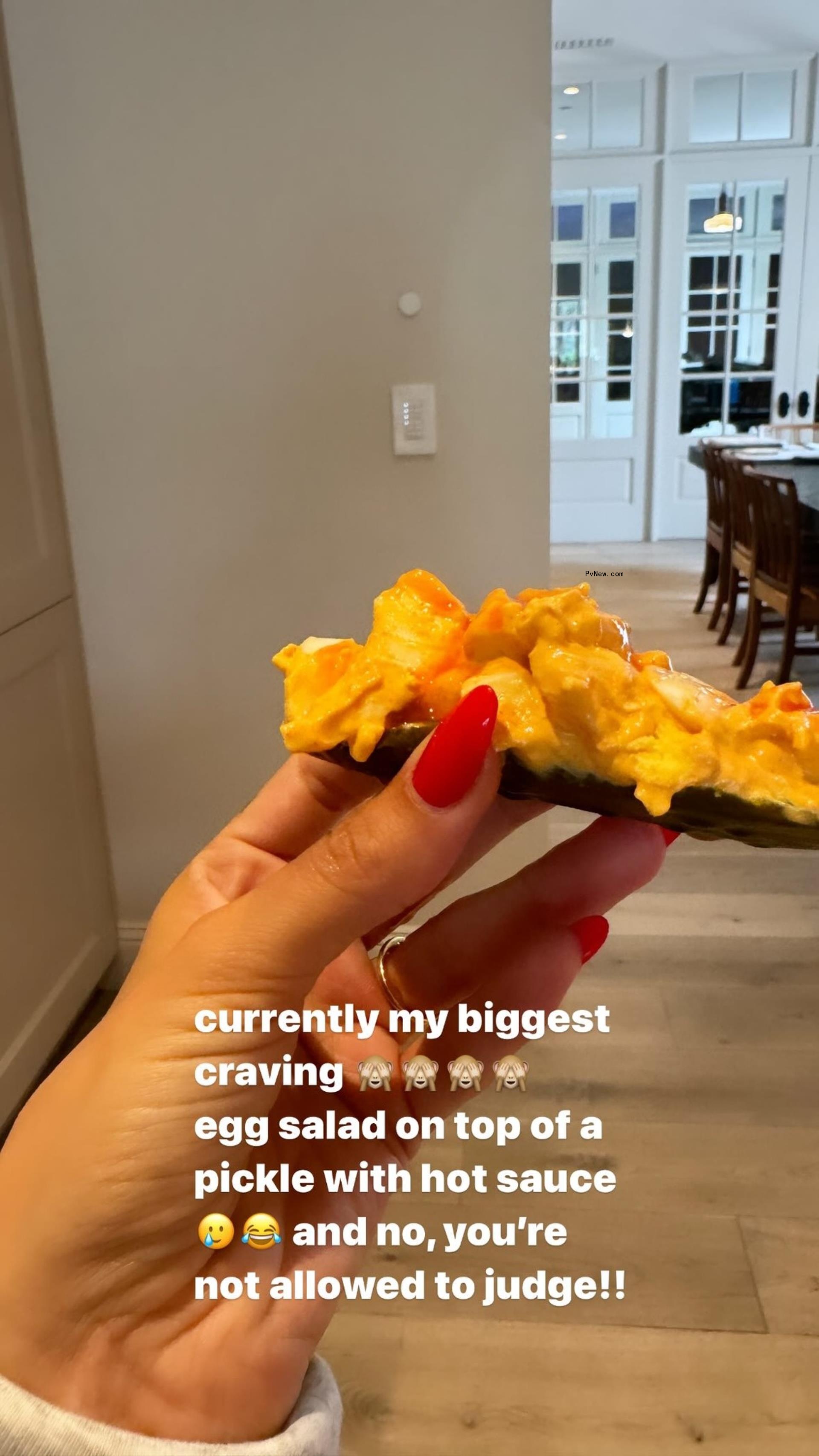 Hailey Bieber pregnancy craving