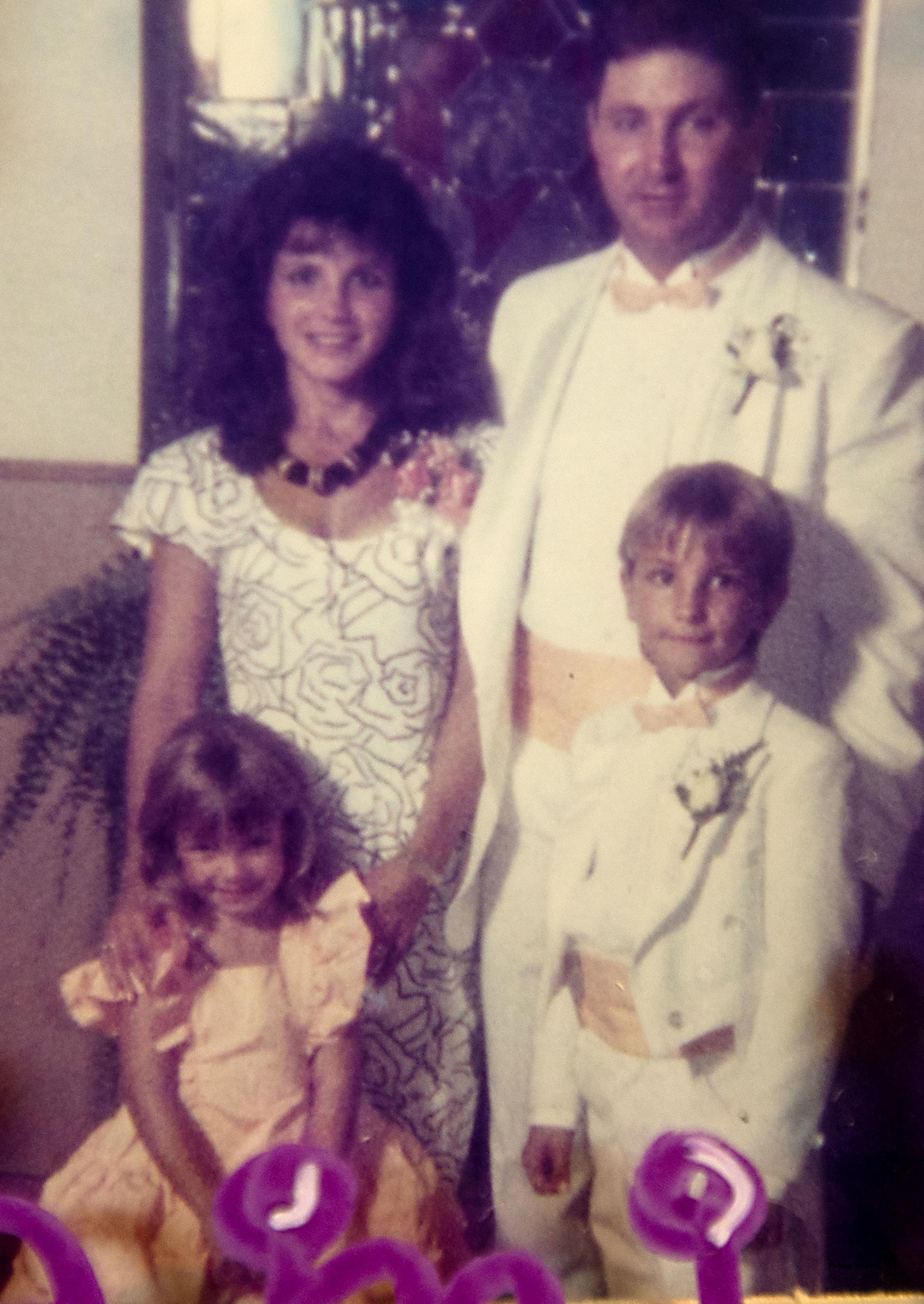 Britney Spears with her family