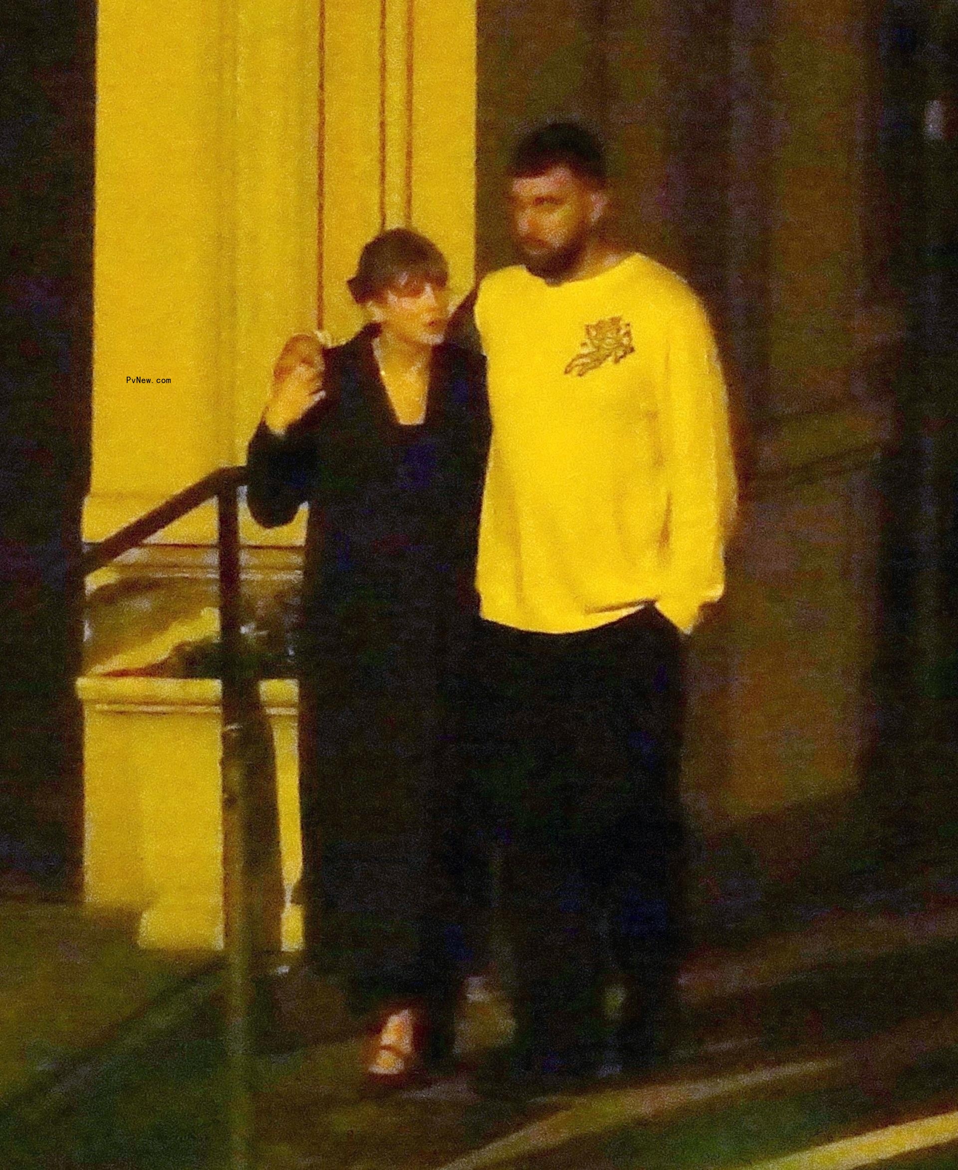 Taylor Swift and Travis Kelce in Lake Como.