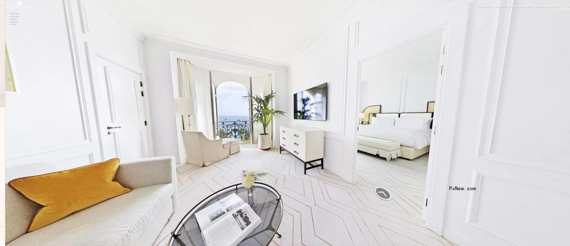 Carlton Cannes, a Regent Hotel bathroom.