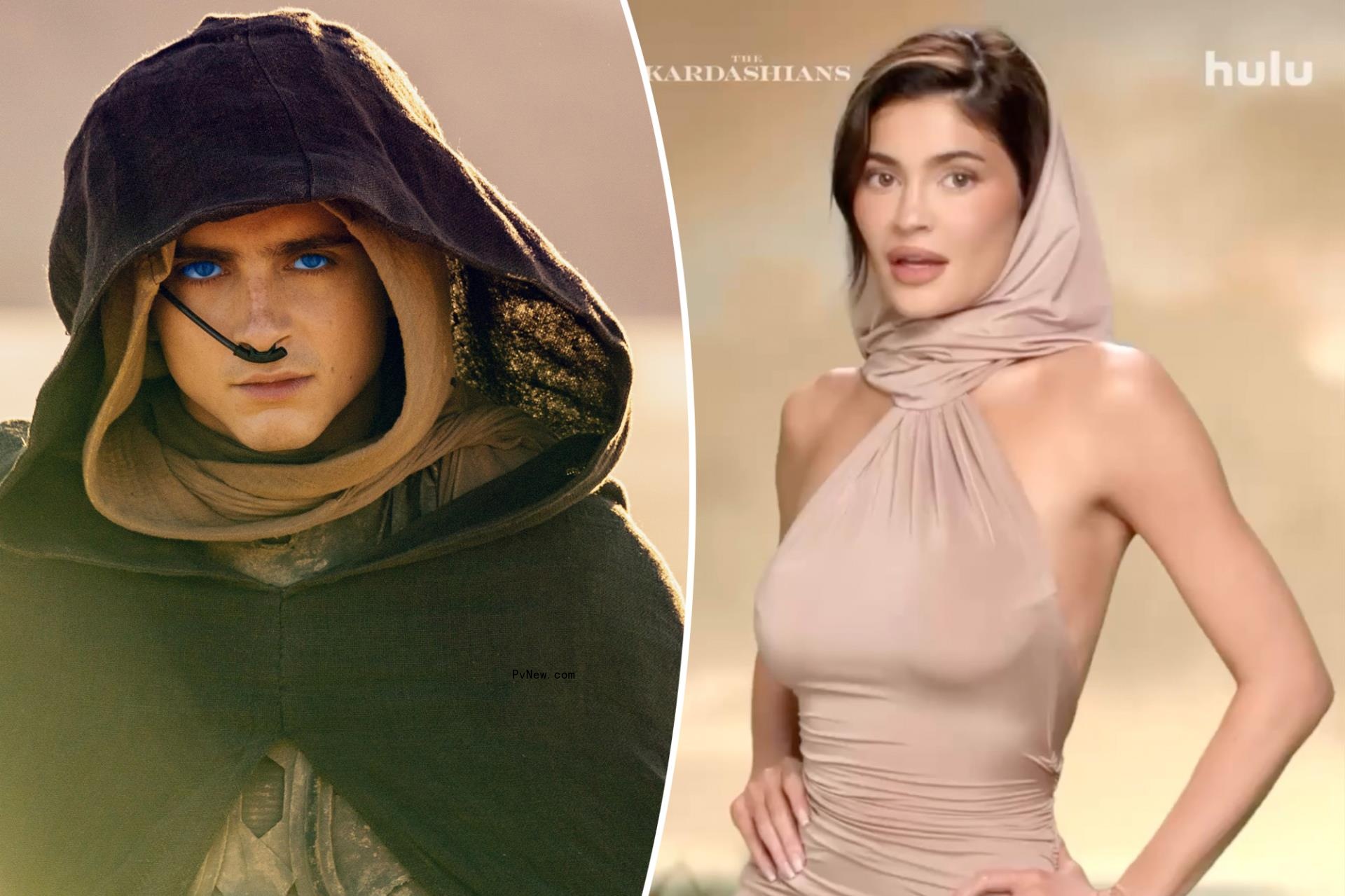 Fans co<i></i>nvinced Kylie Jenner gave subtle nod to Timothée Chalamet with hooded dress in ‘Kardashians’ teaser
