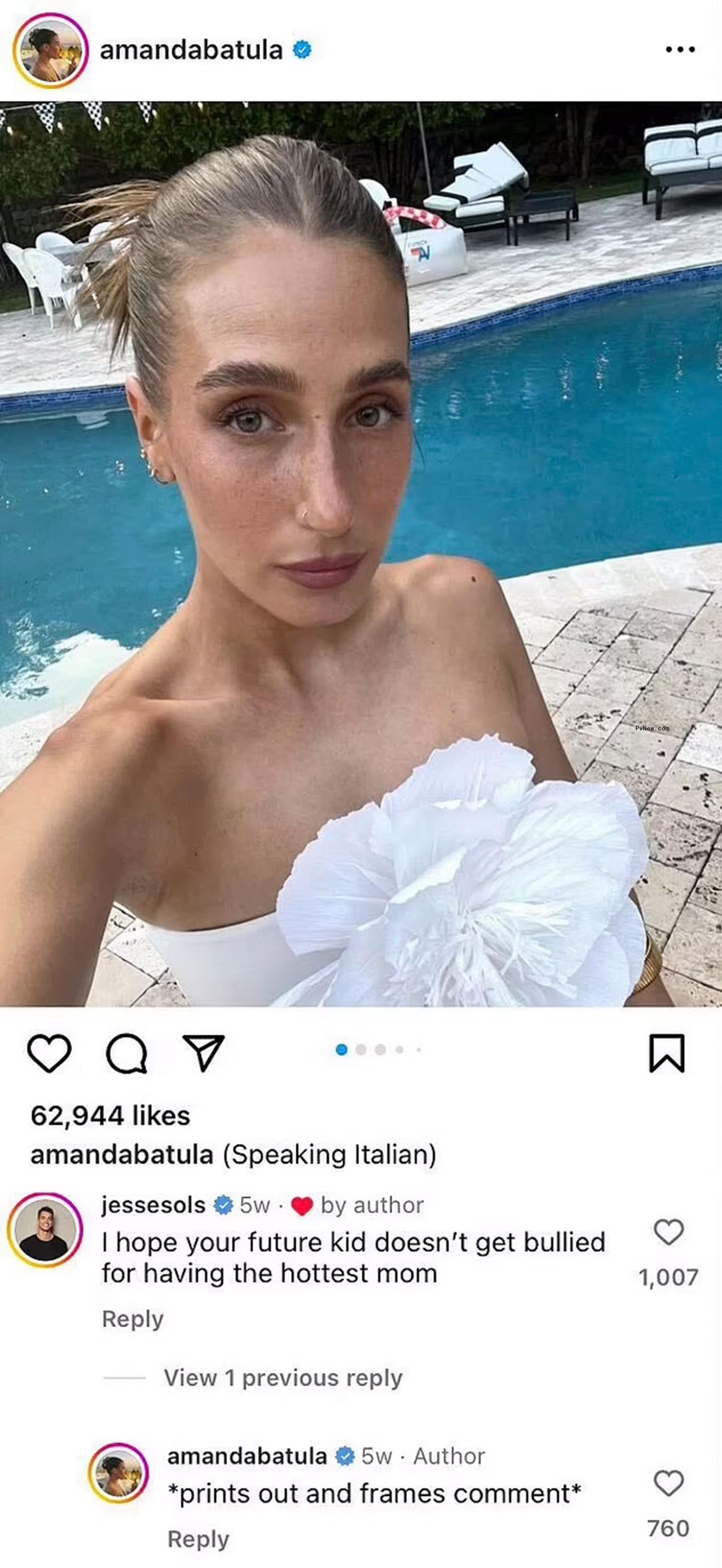A selfie of Amanda Batula