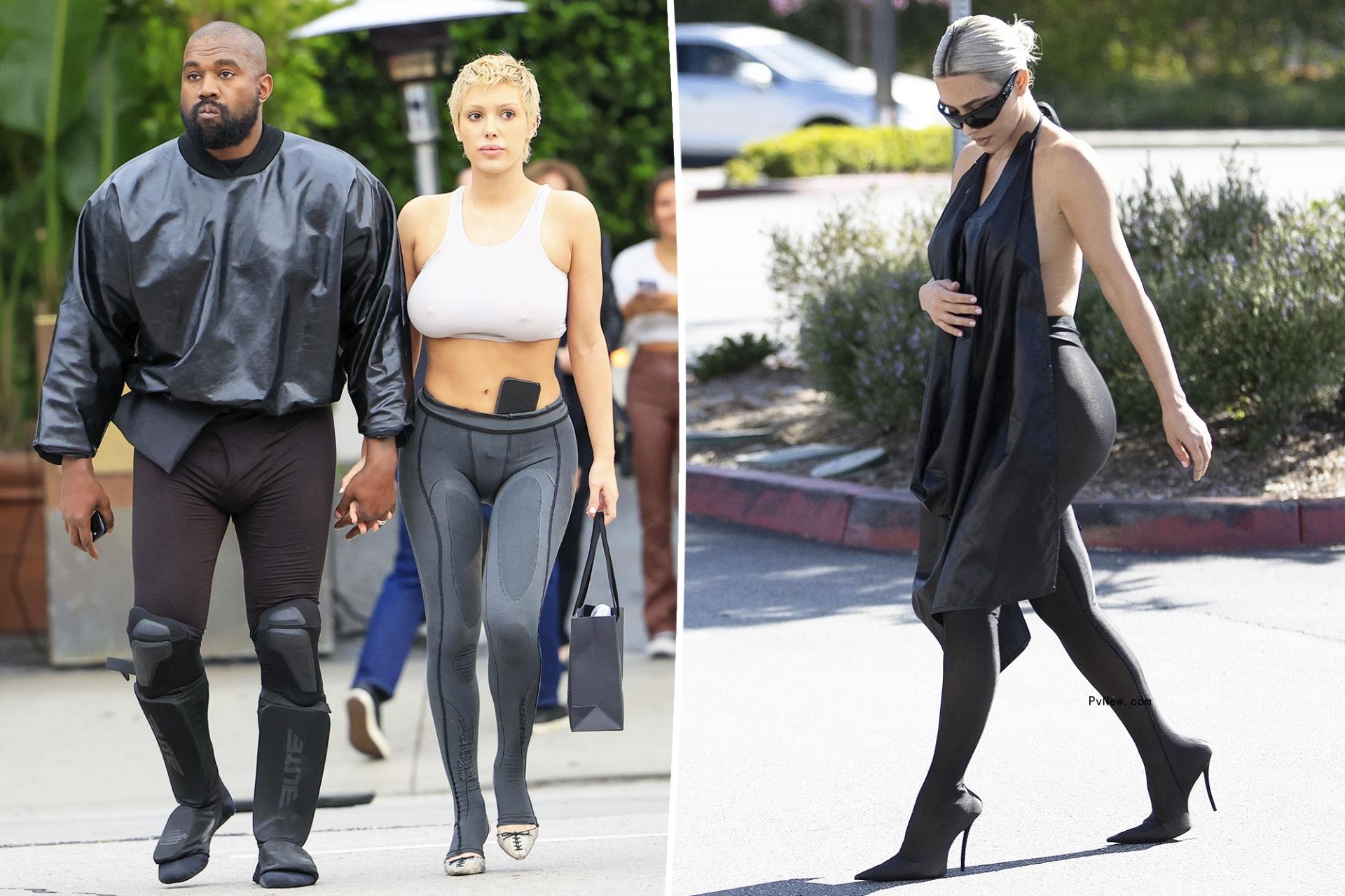 Kim Kardashian split with Kanye West and Bianca Censori.