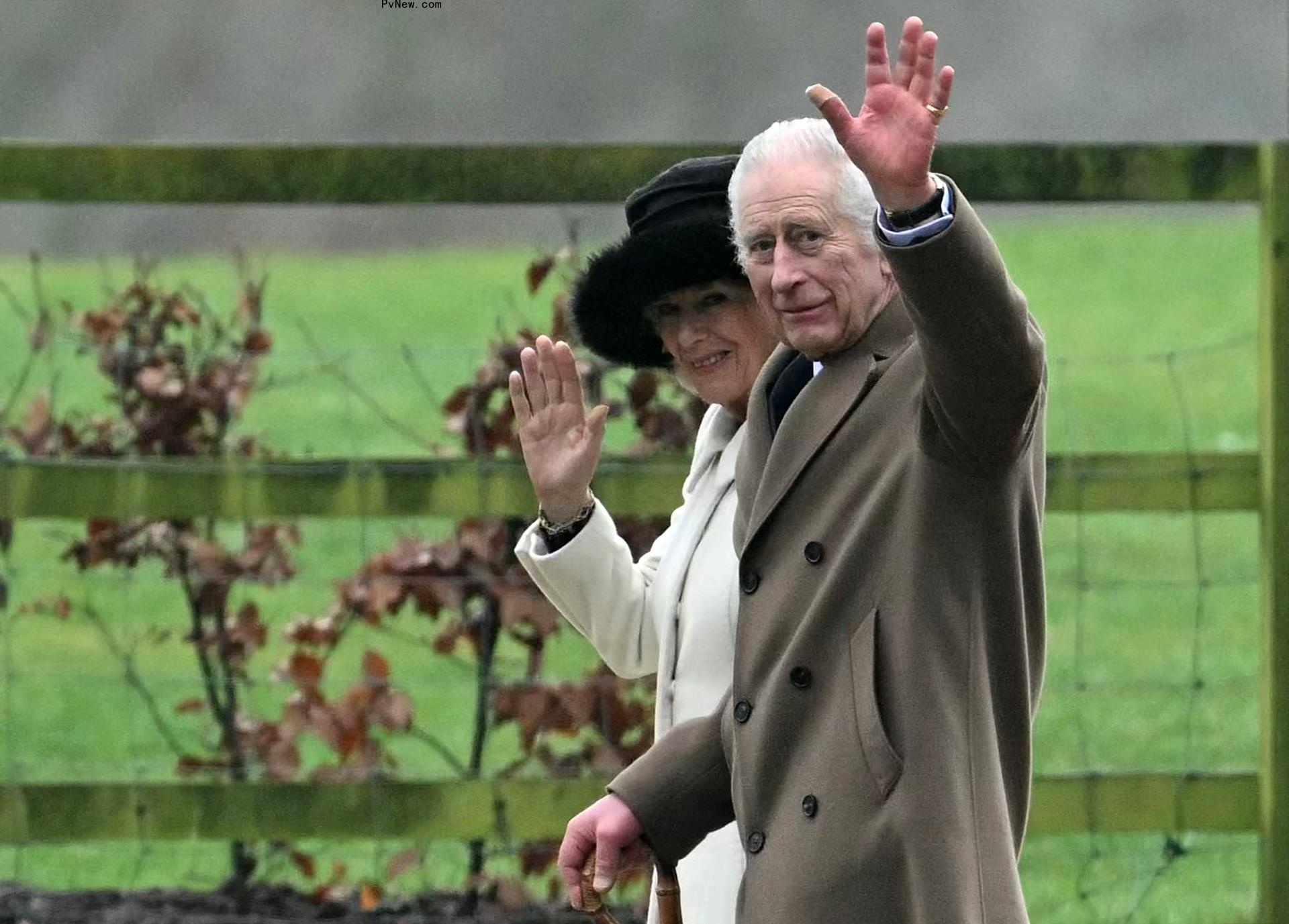 King Charles III and Queen Camilla.