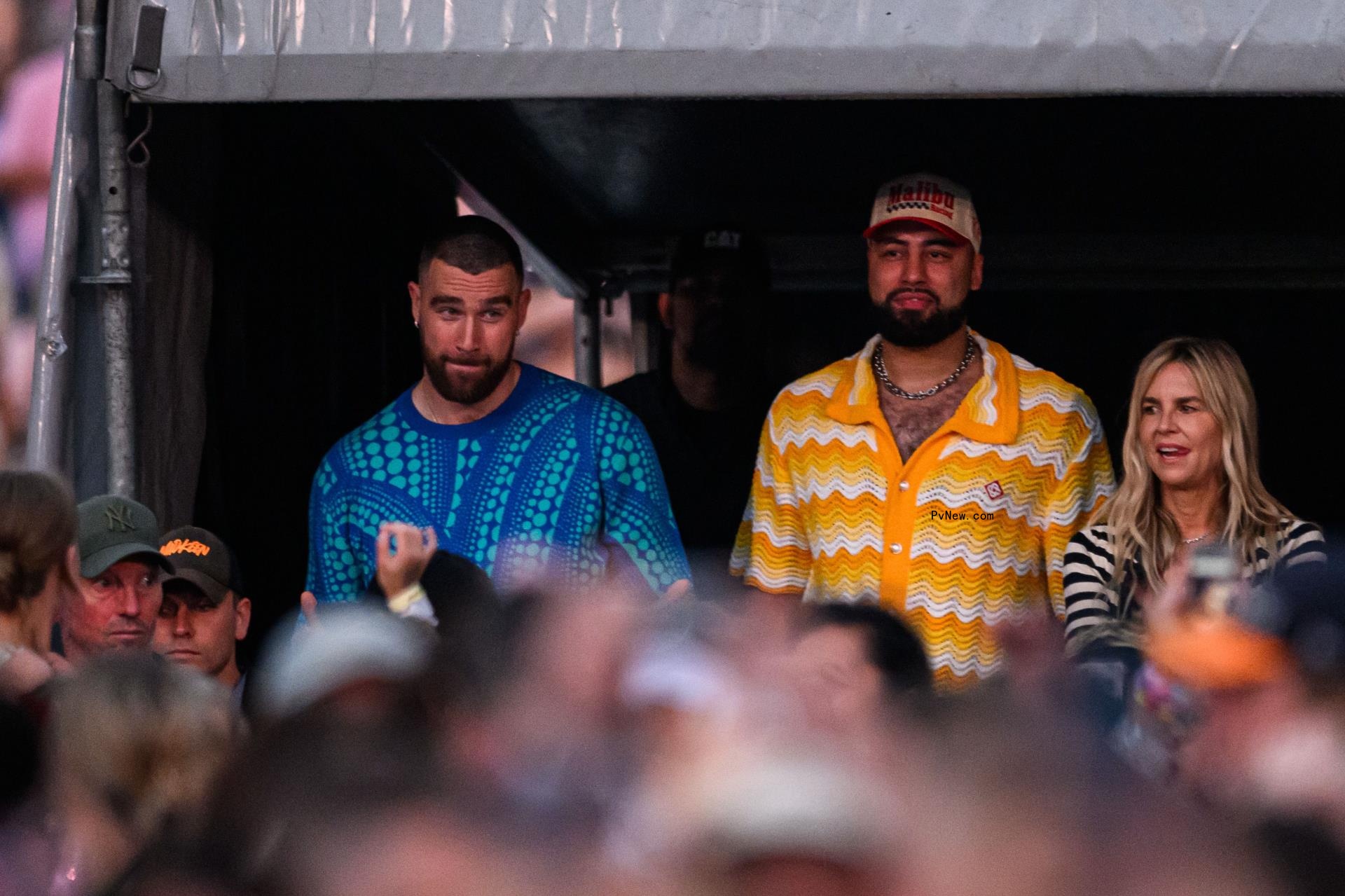 Travis Kelce at the Eras tour