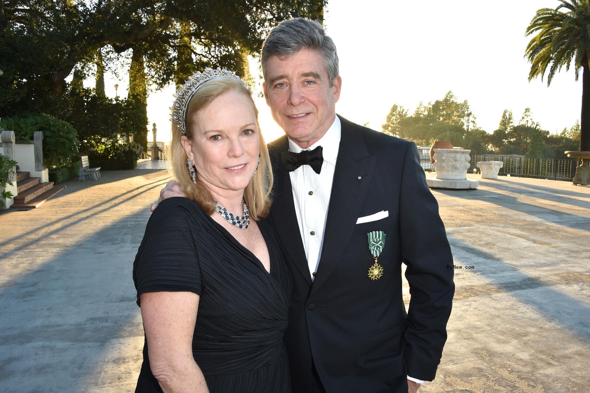 Anne Hearst and Jay McInerney