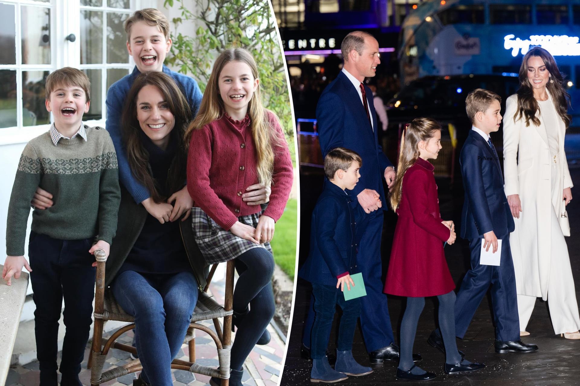 Royal critics co<i></i>nvinced that Kate Middleton’s ‘new’ post-surgery family pic is fake: ‘Looks like AI’