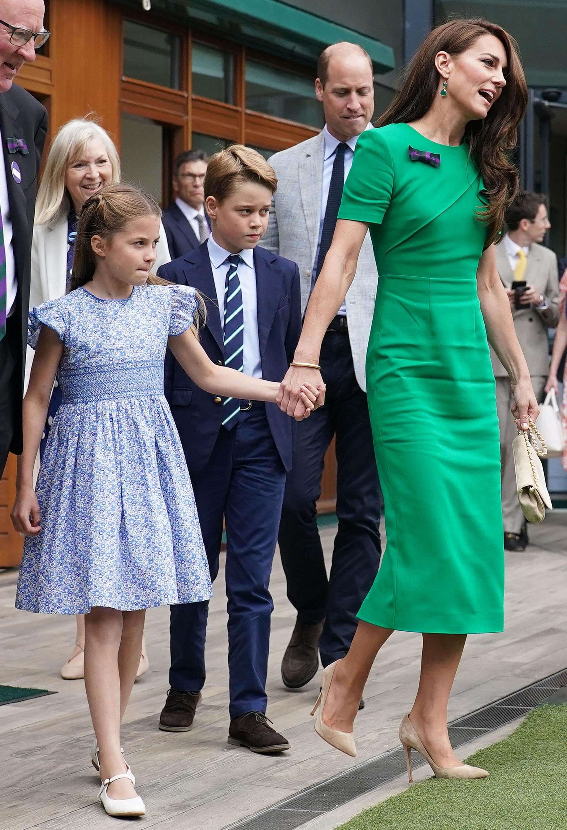 Kate Middleton and family