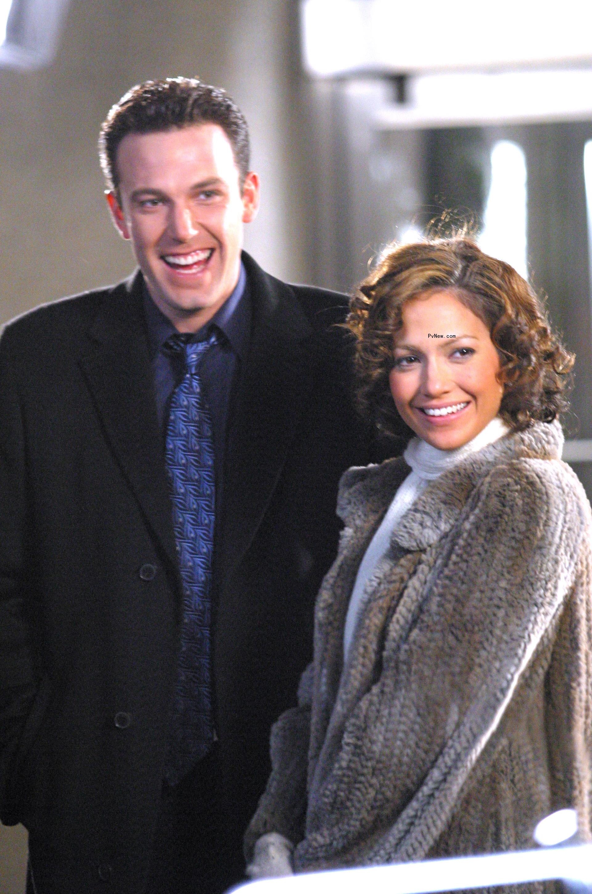 Jennifer Lopez and Ben Affleck in