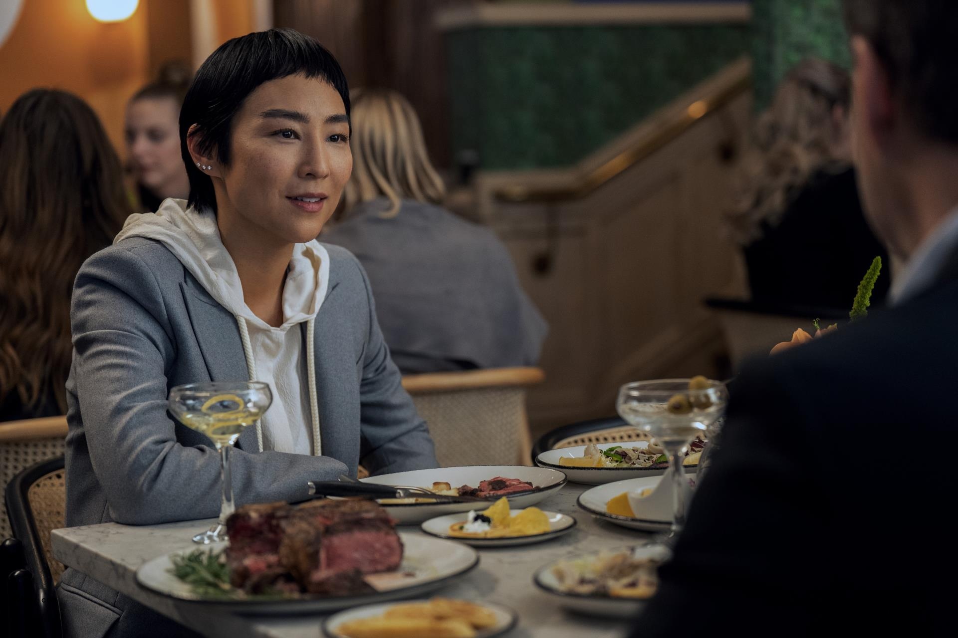‘The Morning Show’s’ Greta Lee Dissects Stella’s Strength and Filming Two Versions of That Disturbing Restaurant Scene: ‘It Felt Very Scary’