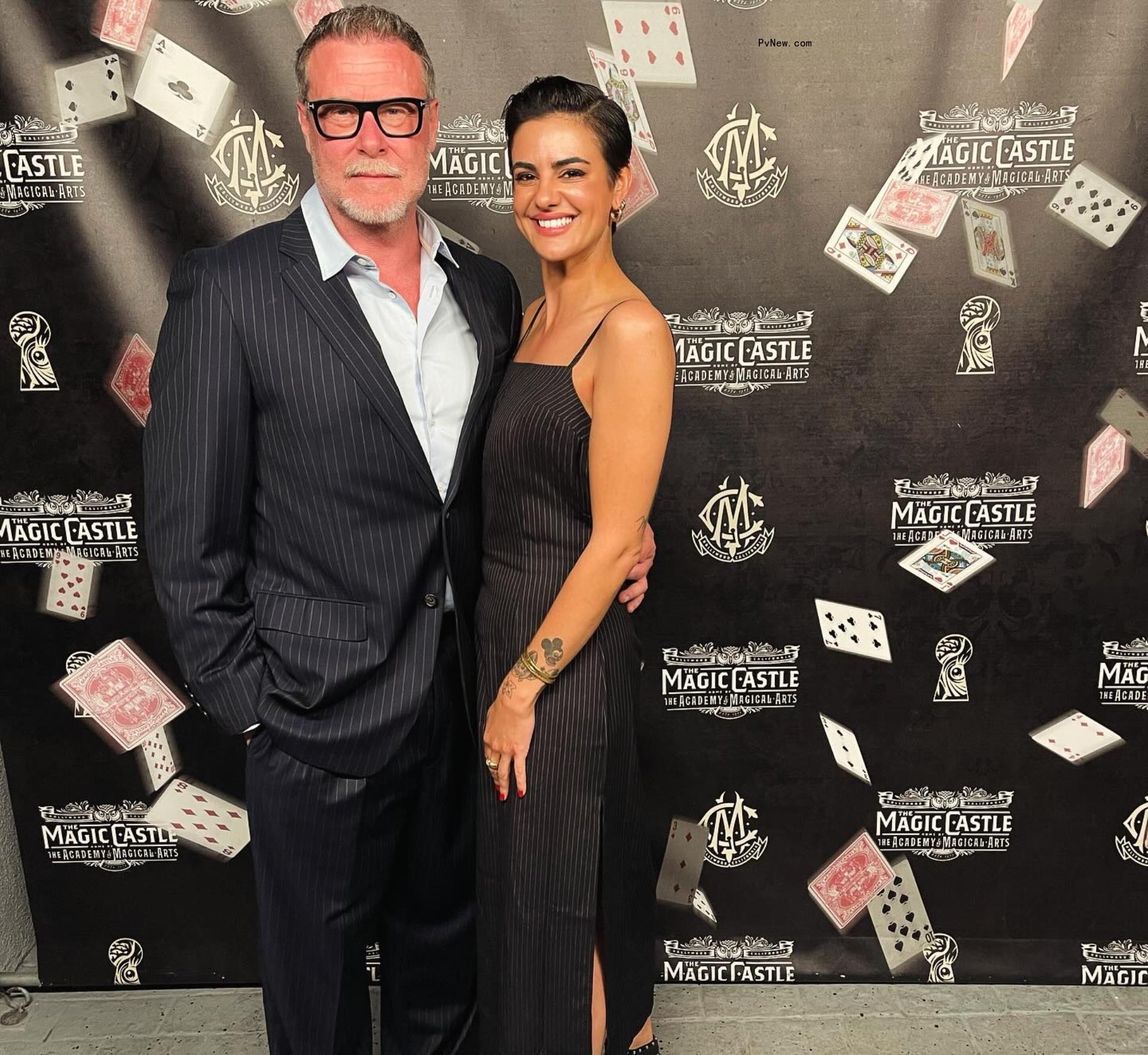 Dean McDermott and Lily Calo.
