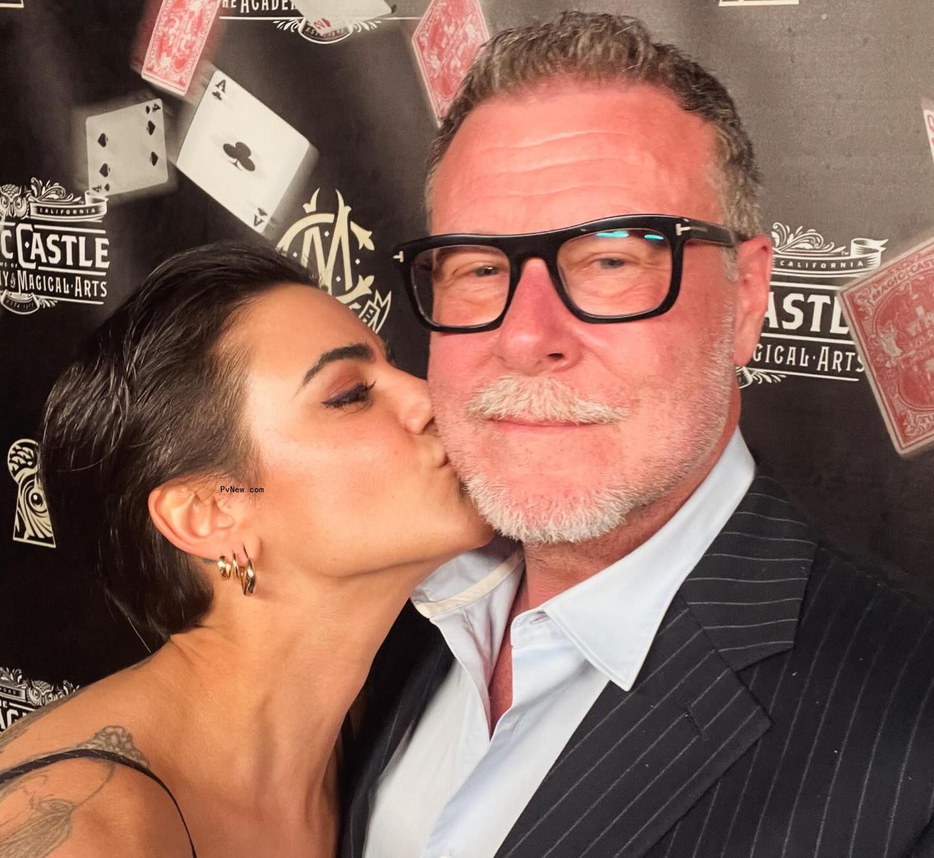 Dean McDermott and Lily Calo.