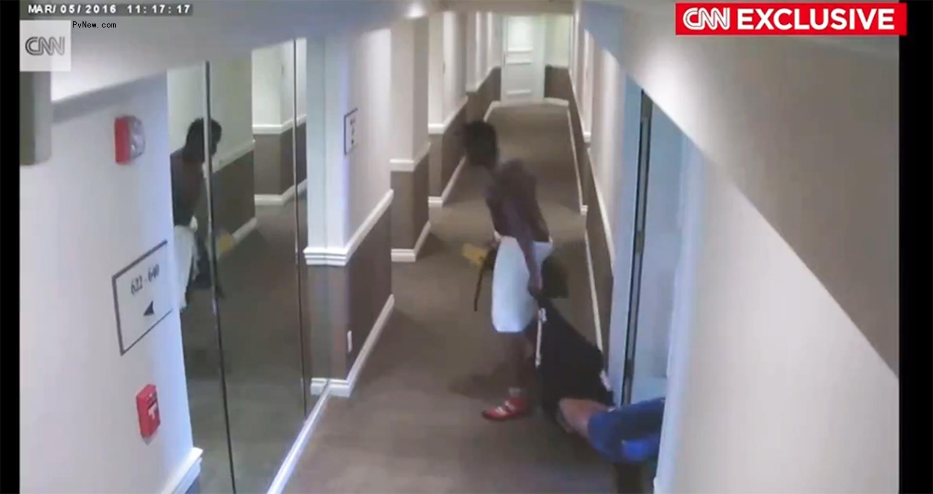 Diddy attacking Cassie