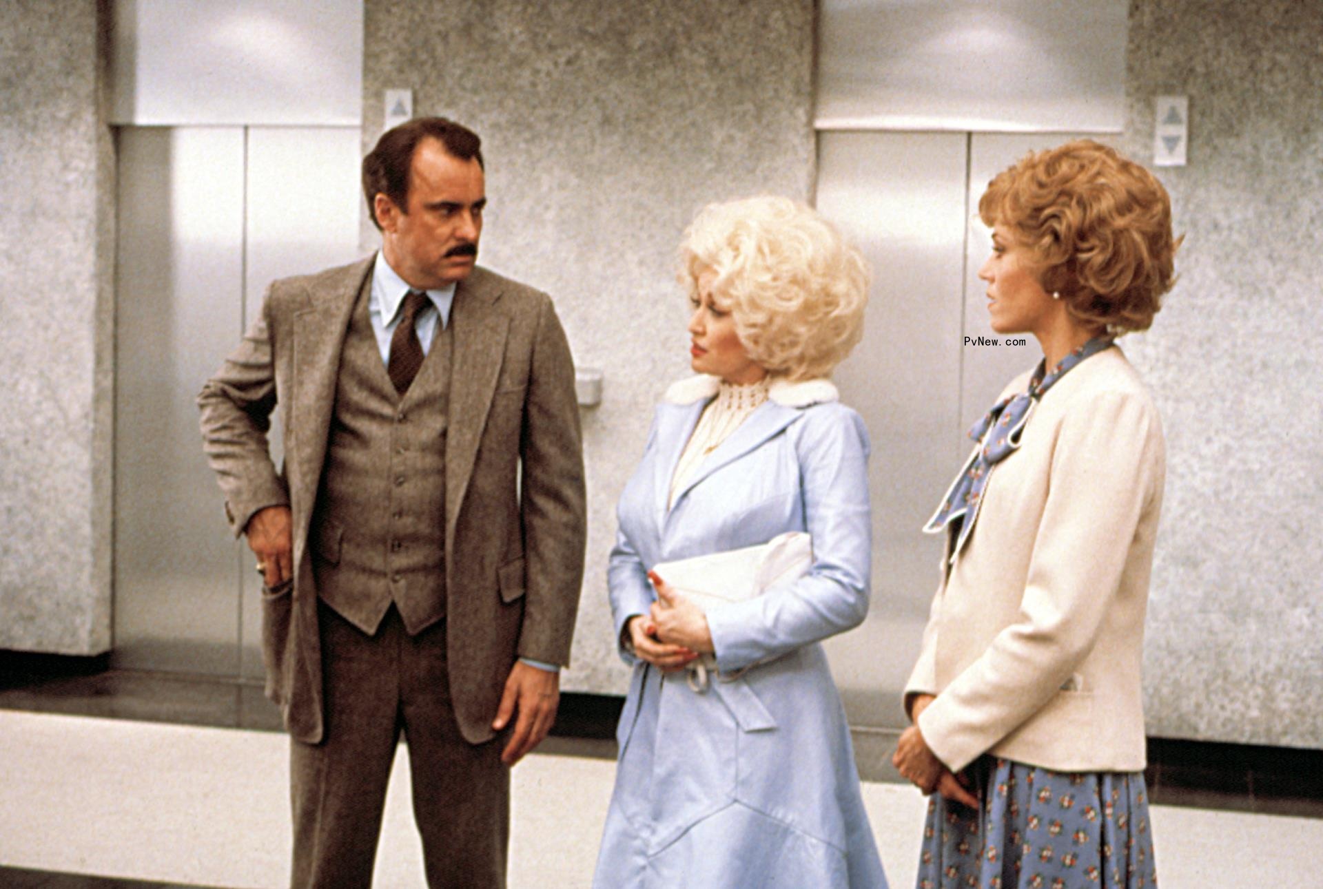 The cast of