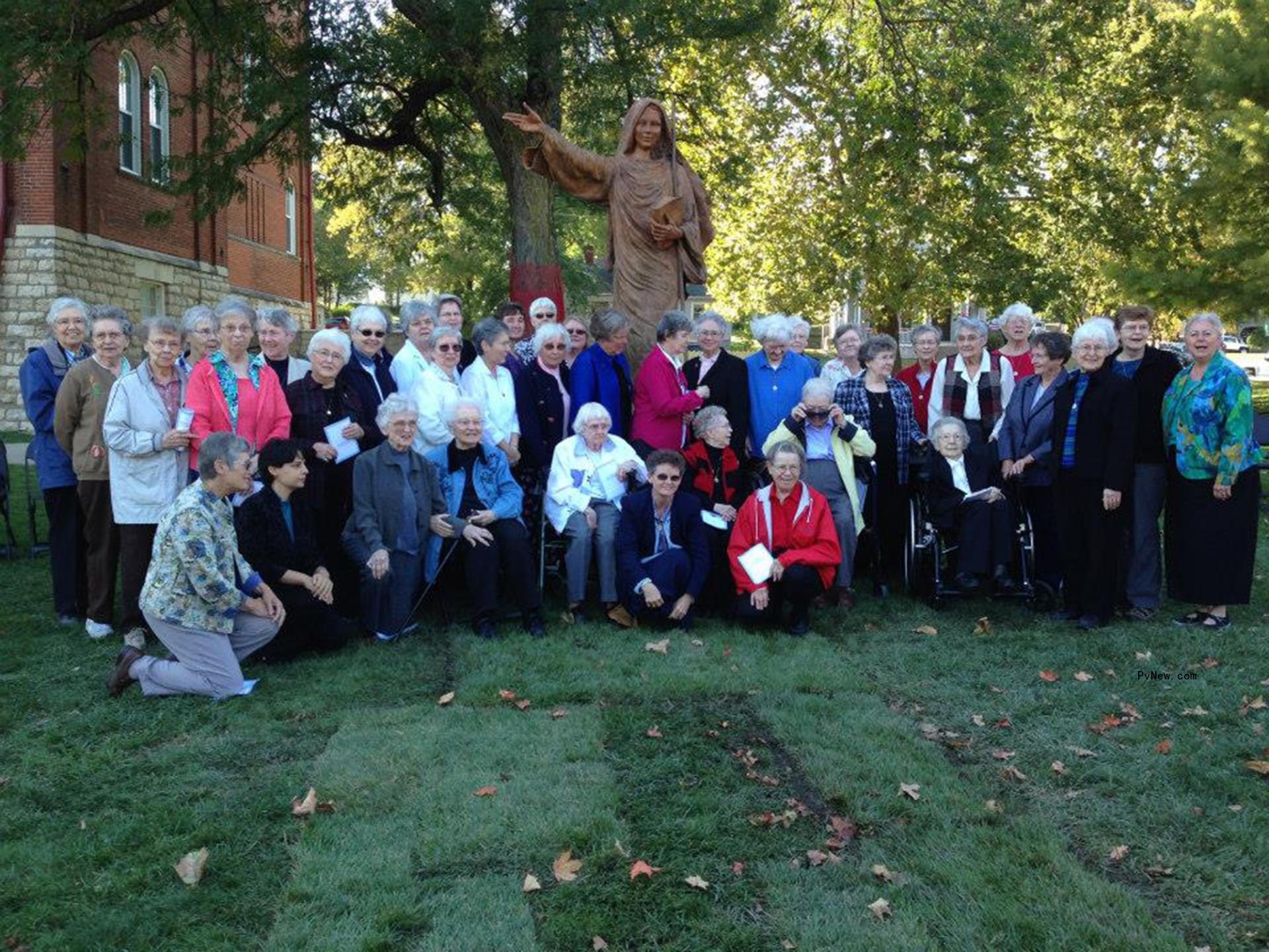 The Benedictine College nuns.
