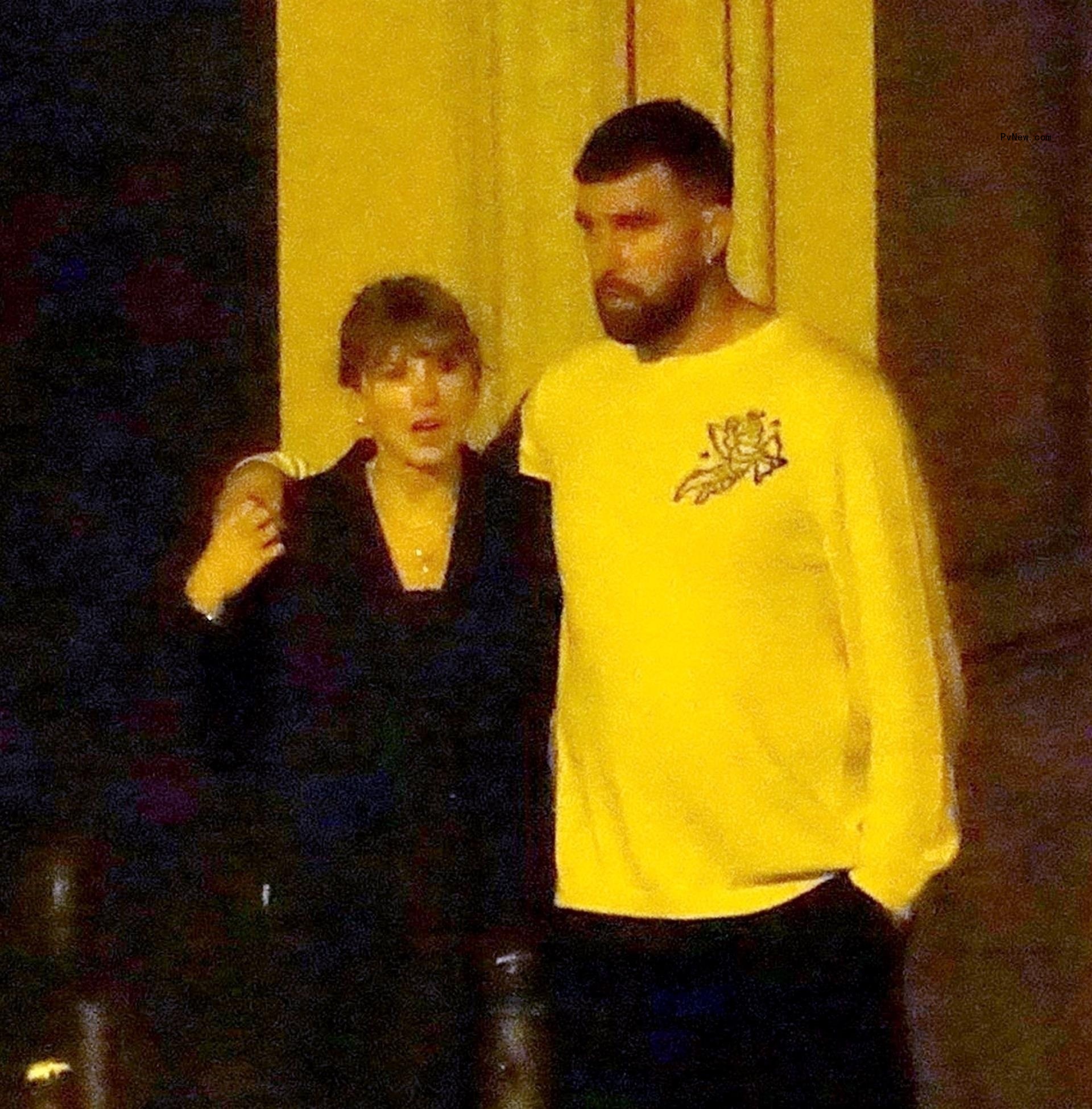 Taylor Swift and Travis Kelce in Lake Como