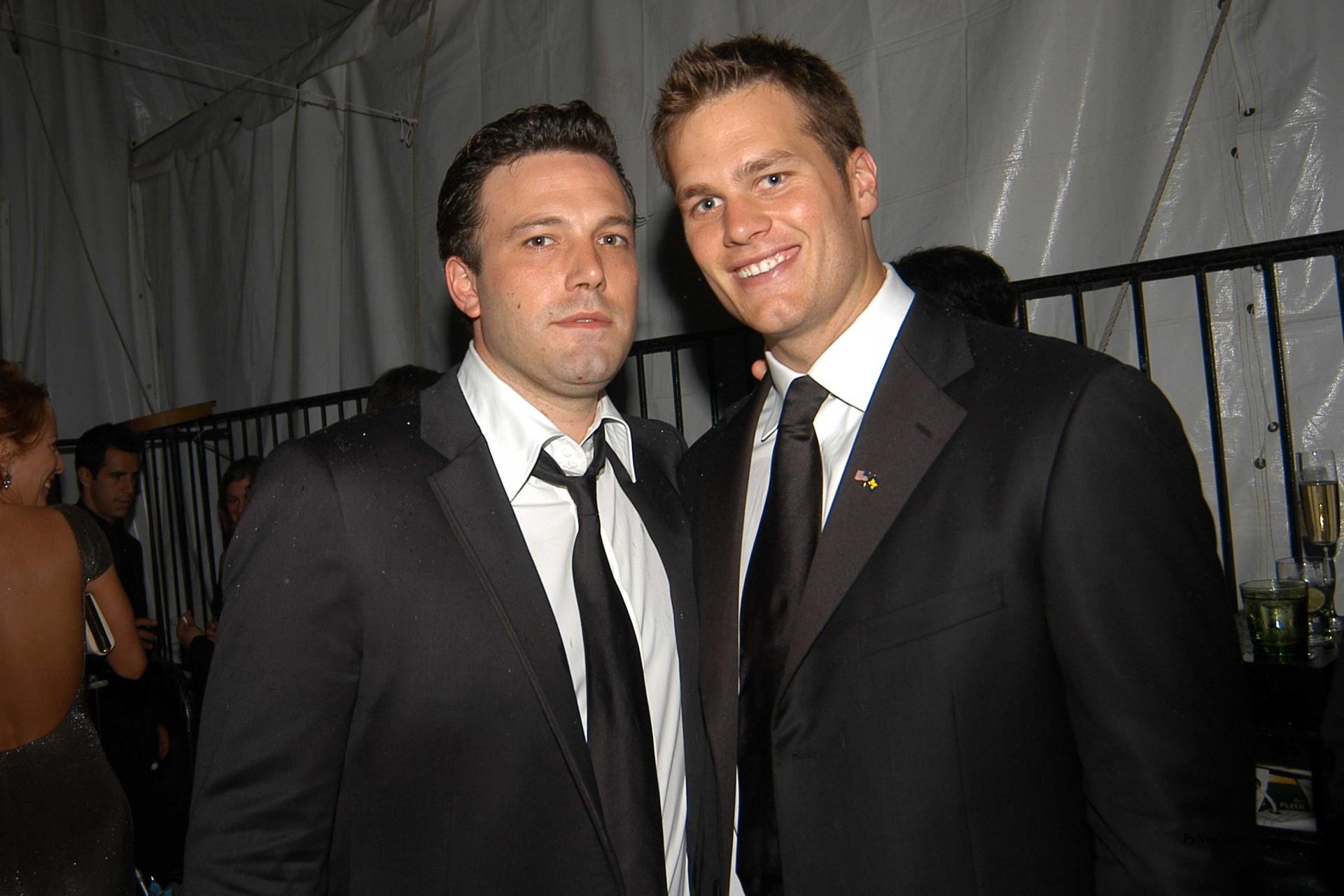 Ben Affleck and Tom Brady