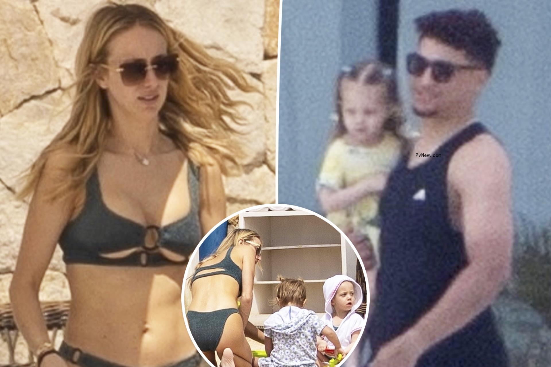 Bikini-clad Brittany Mahomes hits the beach in Cabo for family vacation with Patrick and their kids