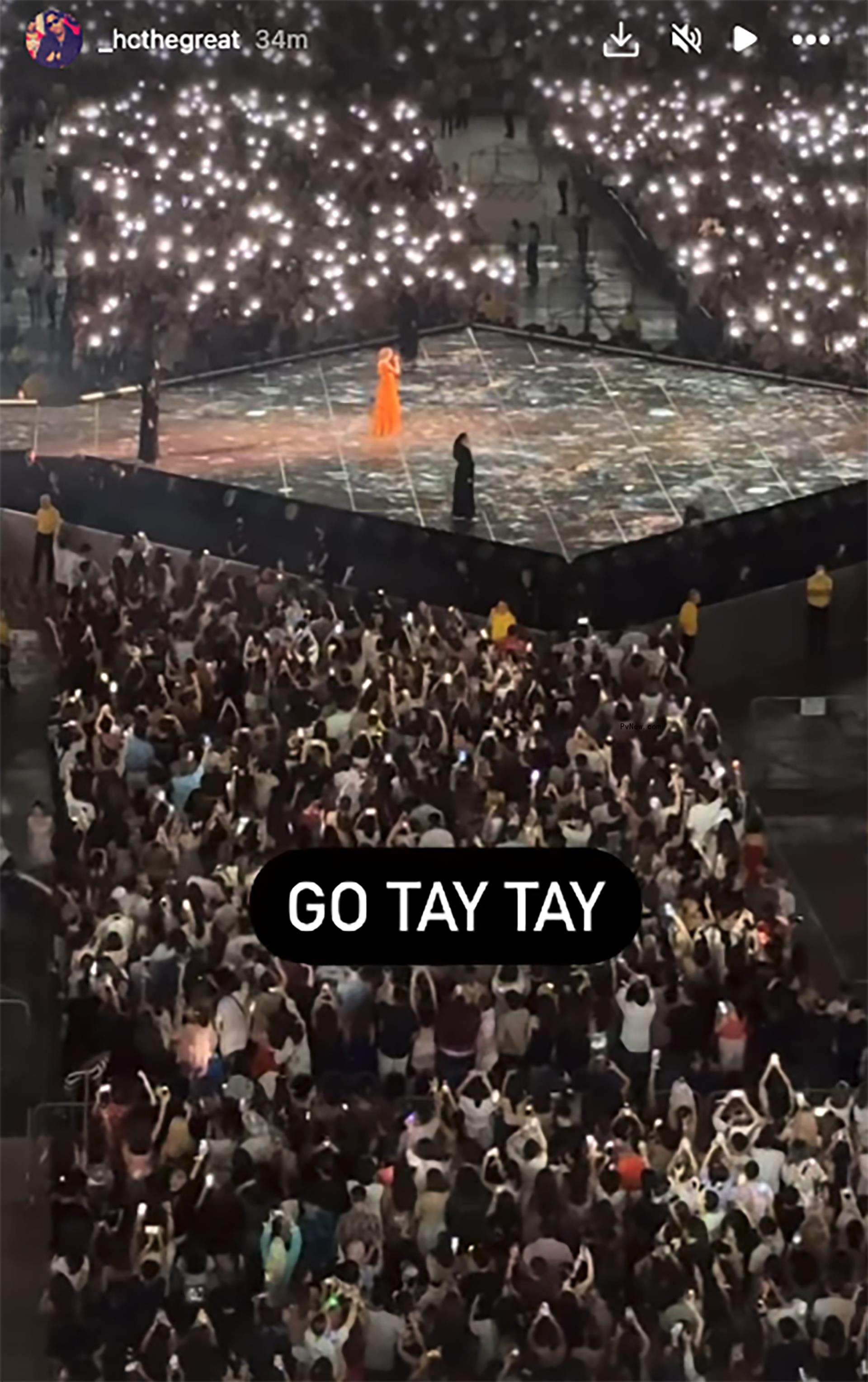 Taylor Swift's Singapore Eras Tour show.