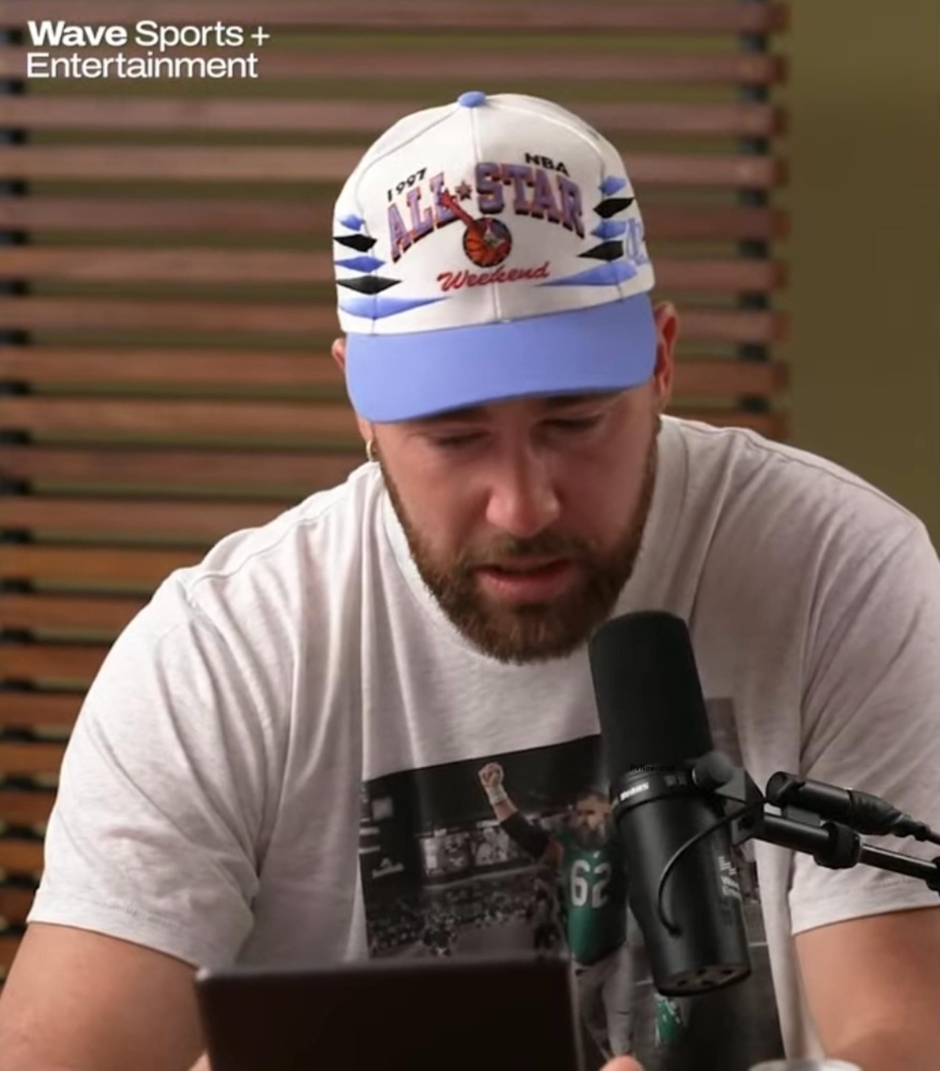 Travis Kelce breaks down in tears talking a<i></i>bout brother Jason’s retirement: ‘It feels empty’