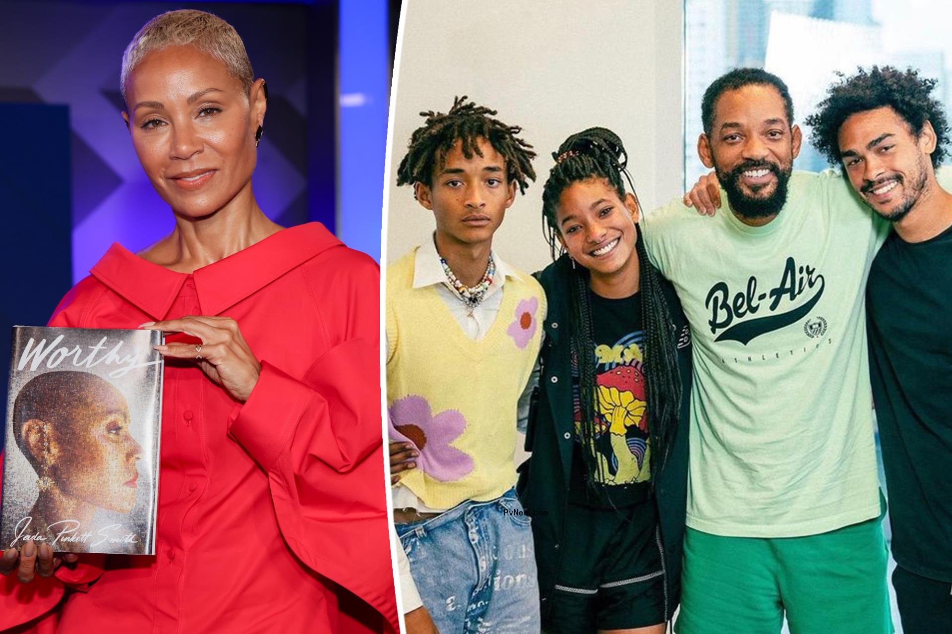 Jada Pinkett Smith, split with Will Smith, Willow Smith, Jaden Smith and Trey Smith