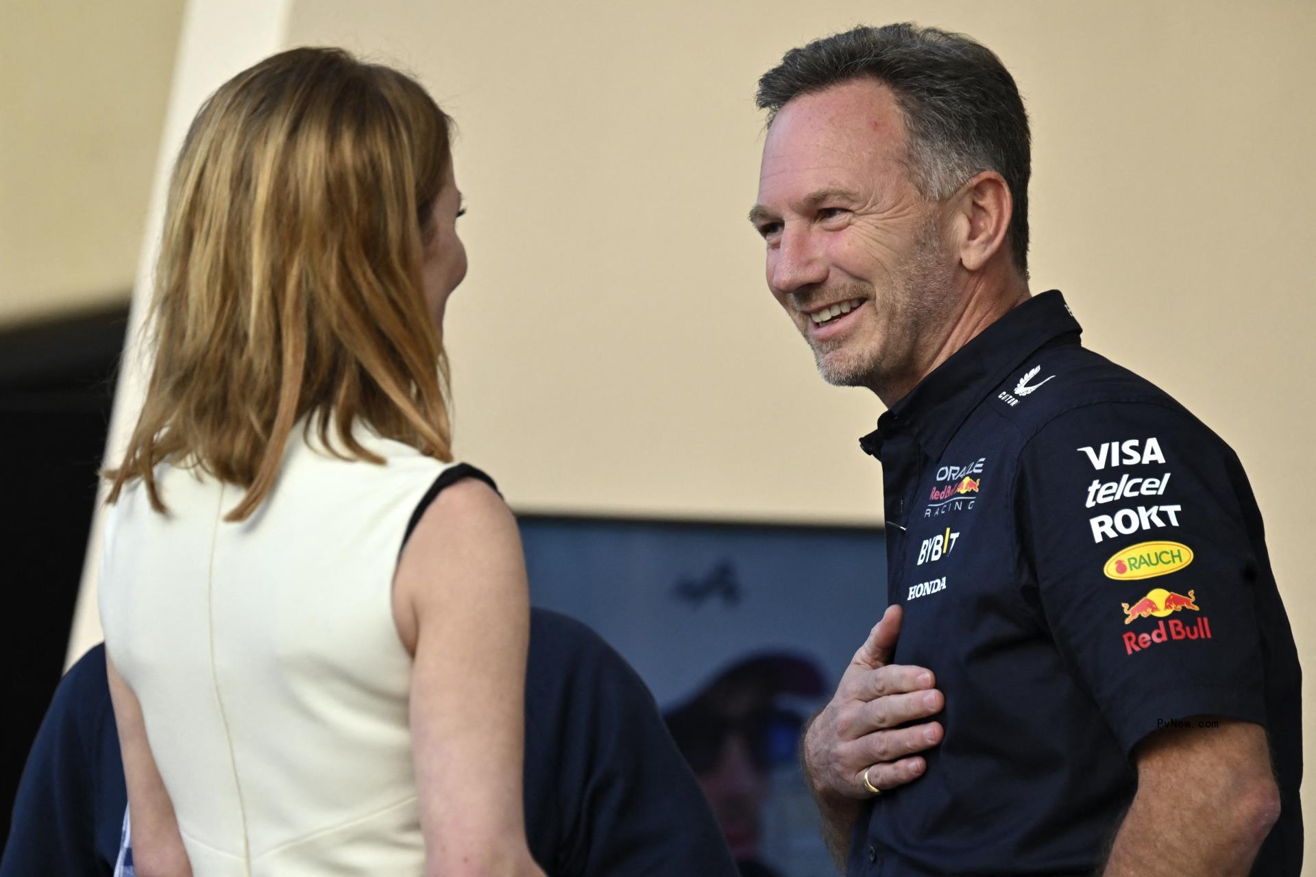Geri Halliwell and Christian Horner.