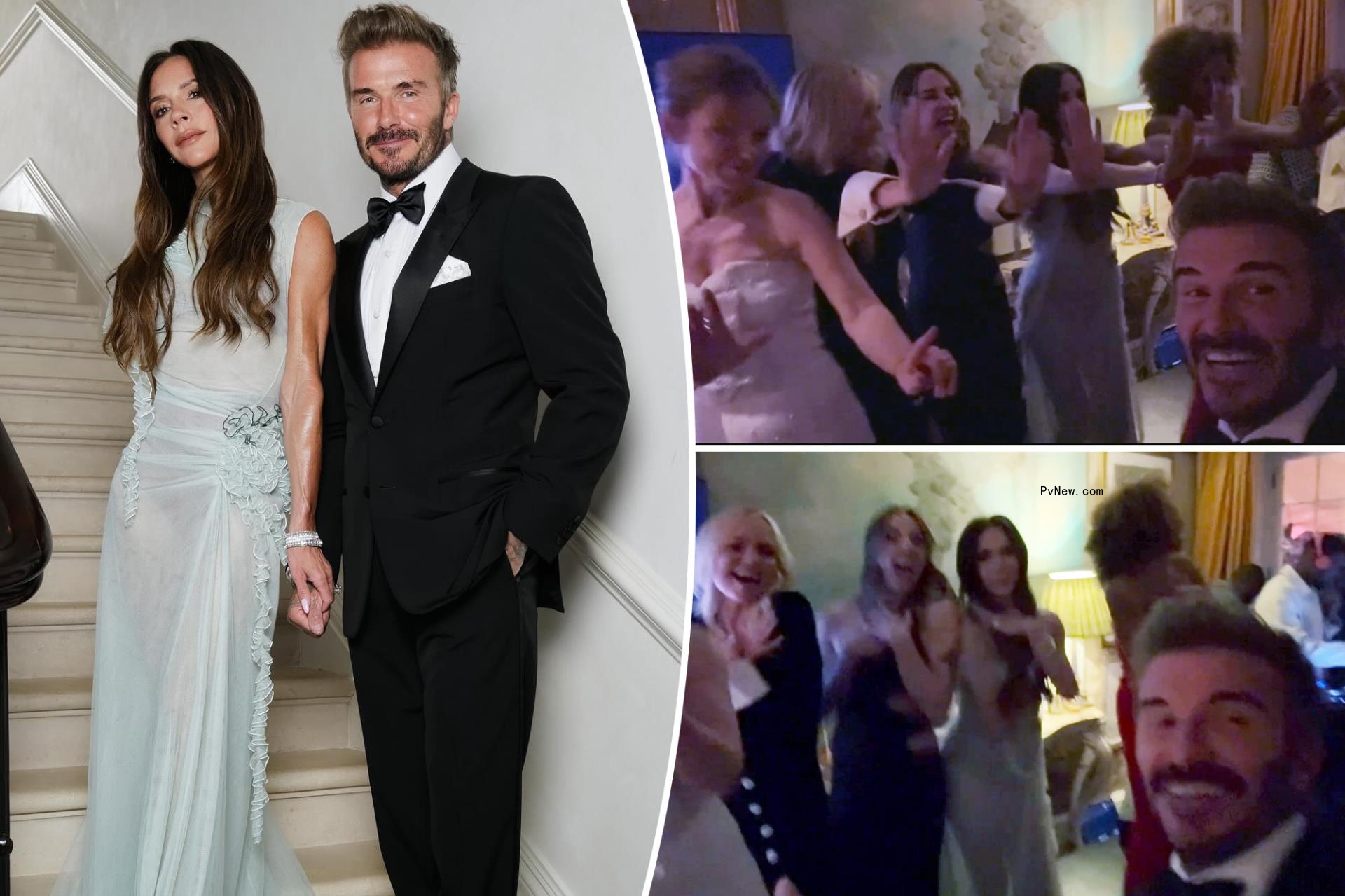 All five of the Spice Girls gathered together for an epic reunio<i></i>n over the weekend.