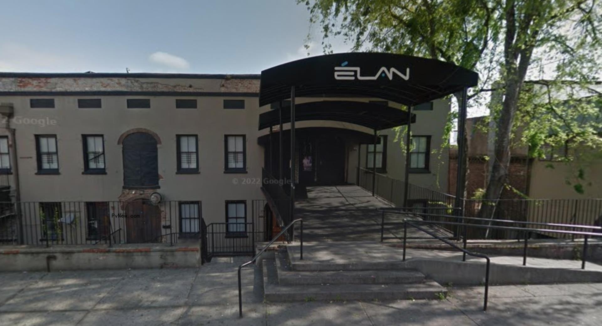 exterior of georgia club elan