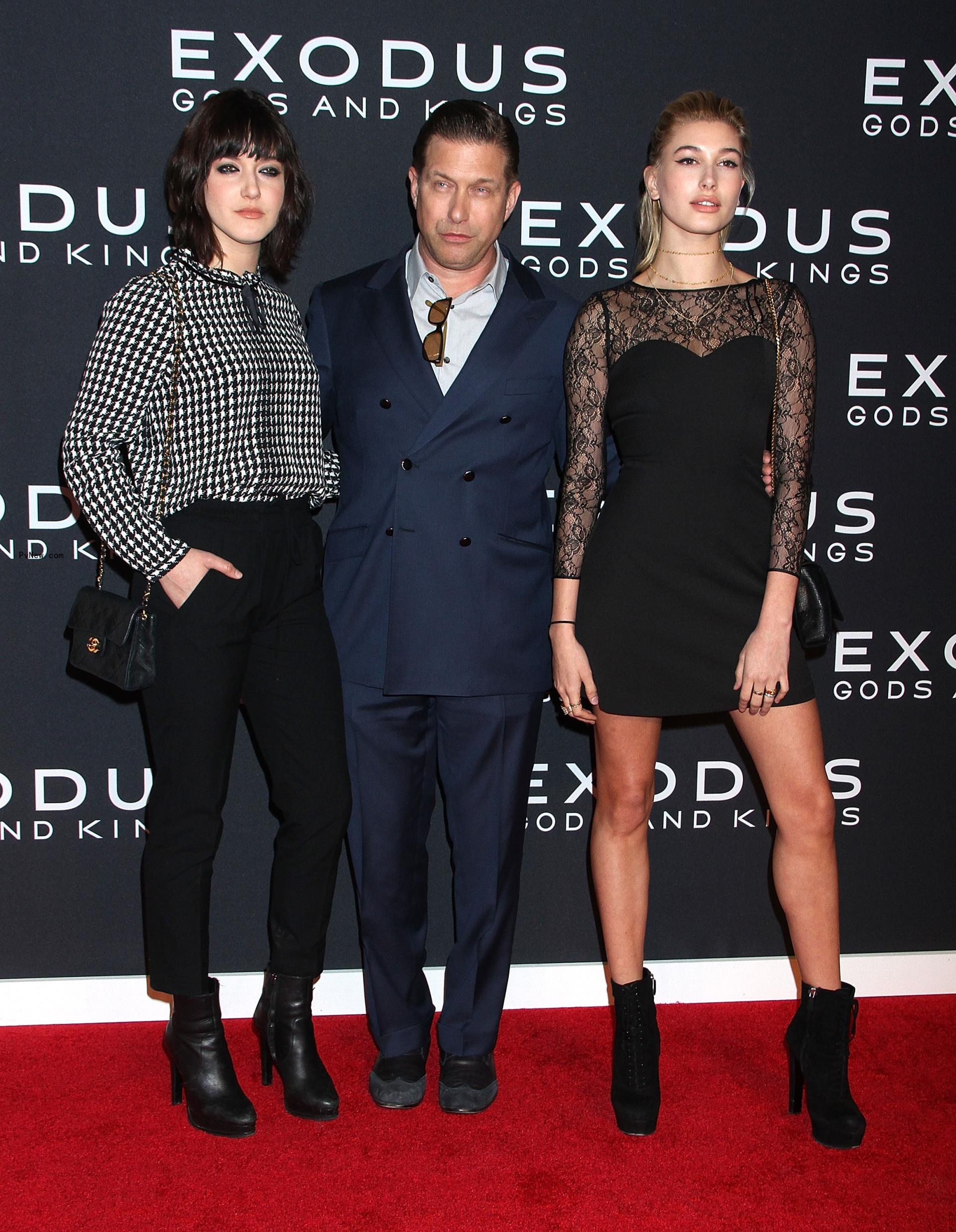 Stephen Baldwin and Hailey Baldwin and alaia baldwin