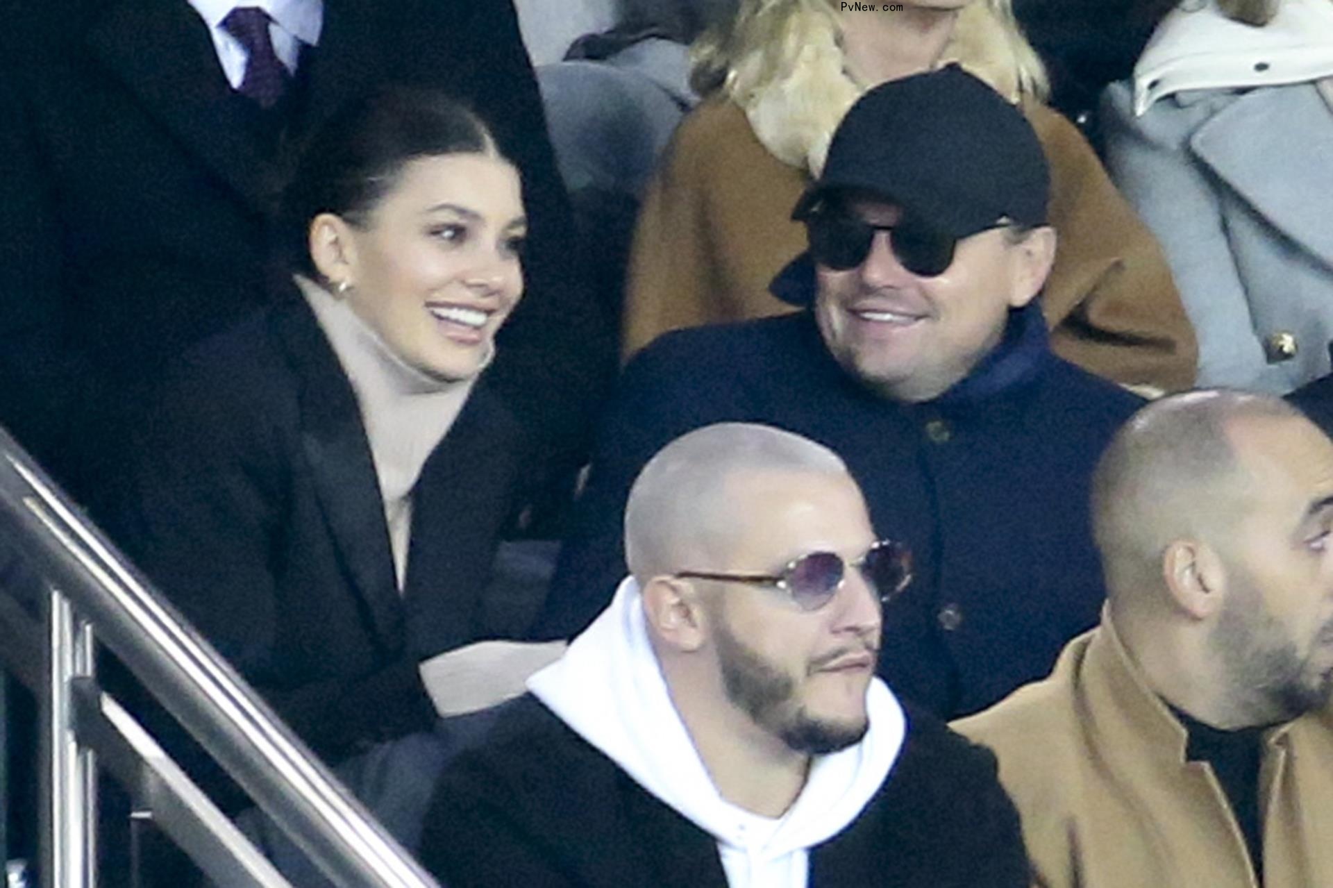 Leo<i></i>nardo DiCaprio and Camila Morrone in Paris.