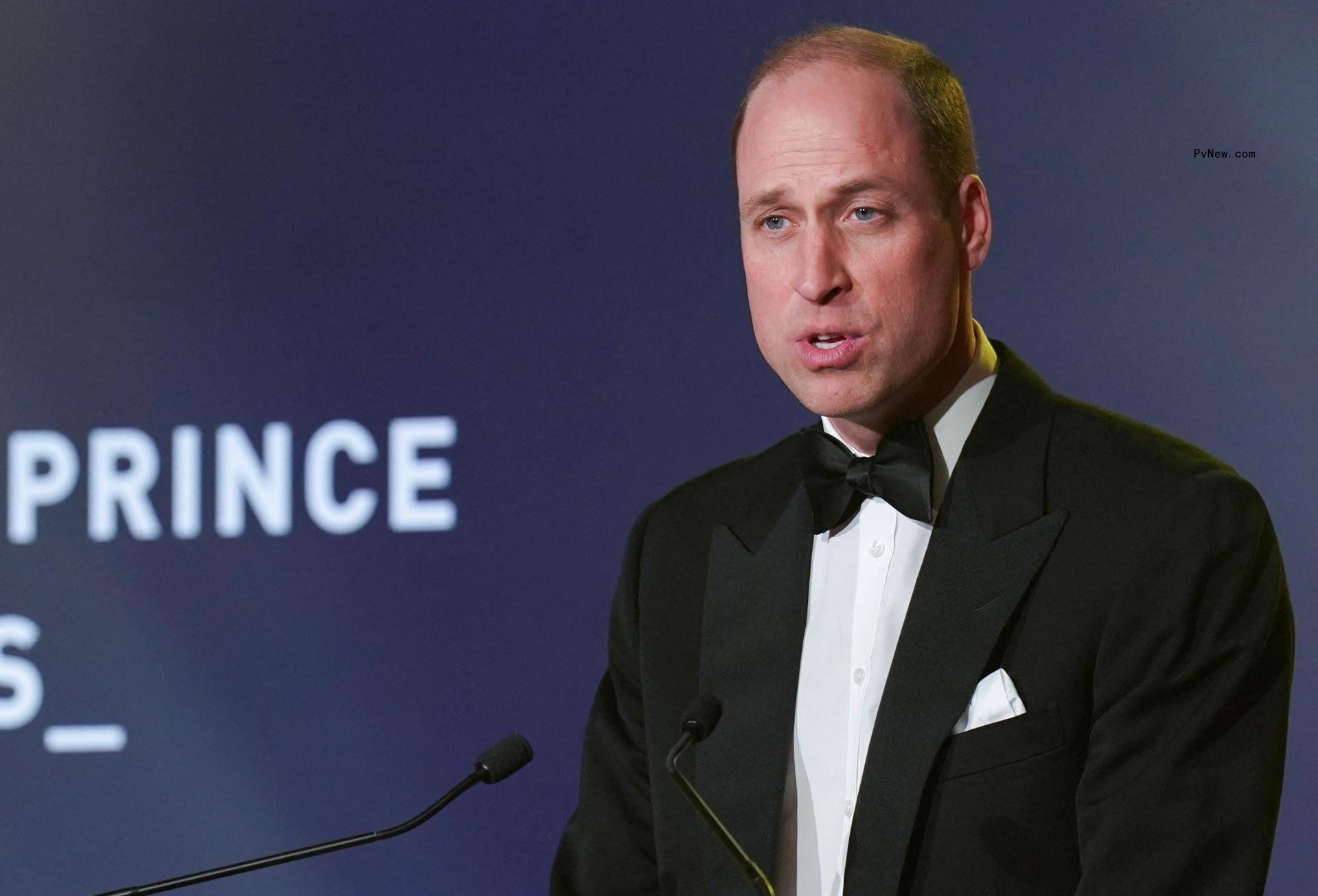 Prince William at the Diana Legacy Awards. 