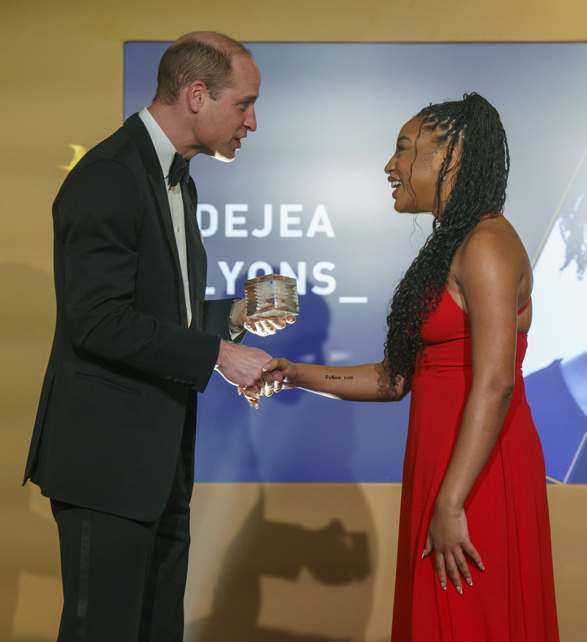 Prince William at the Diana Legacy Awards. 