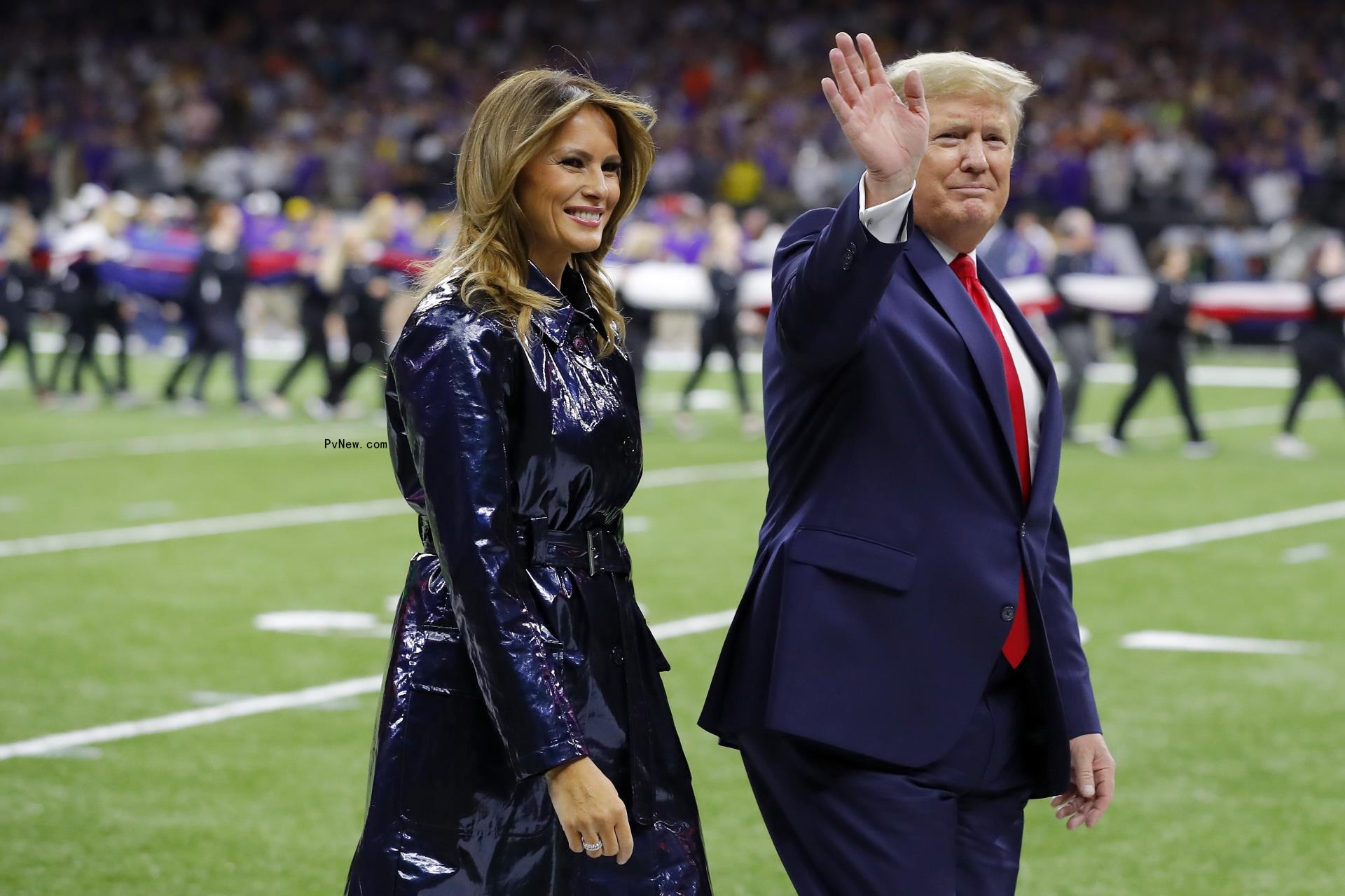 Melania Trump and Do<i></i>nald Trump.