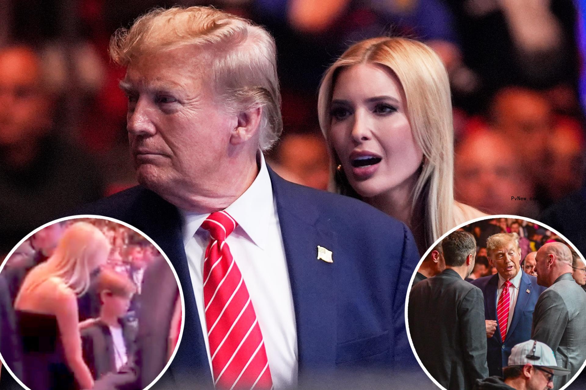 Do<i></i>nald Trump spokesperson blasts ‘internet troll’ who accused former president of ignoring grandson at UFC event