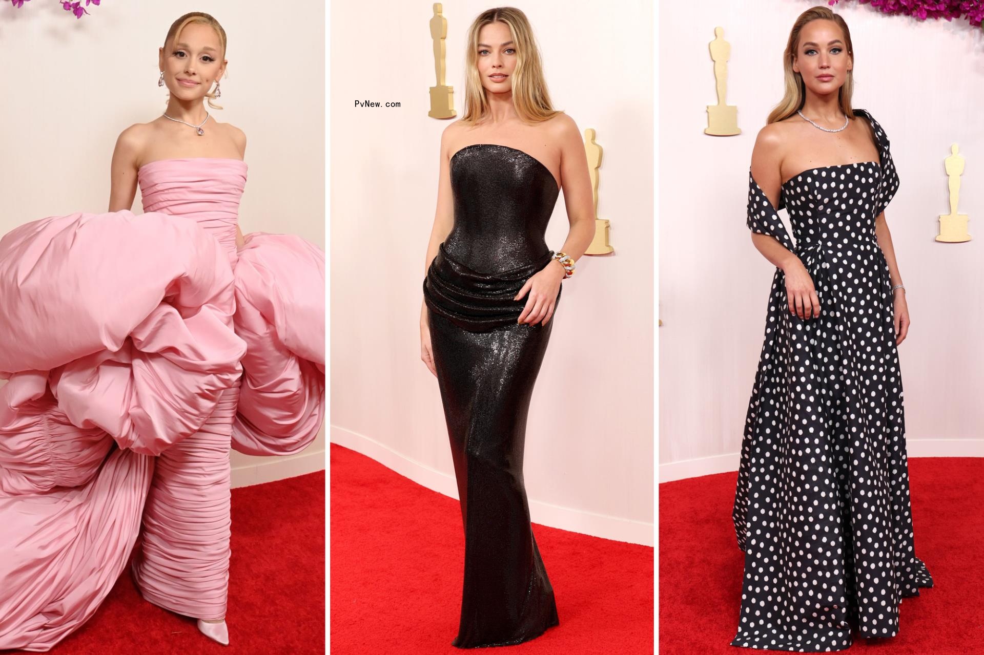 Oscars 2024 live red carpet: See all the celebrity outfits