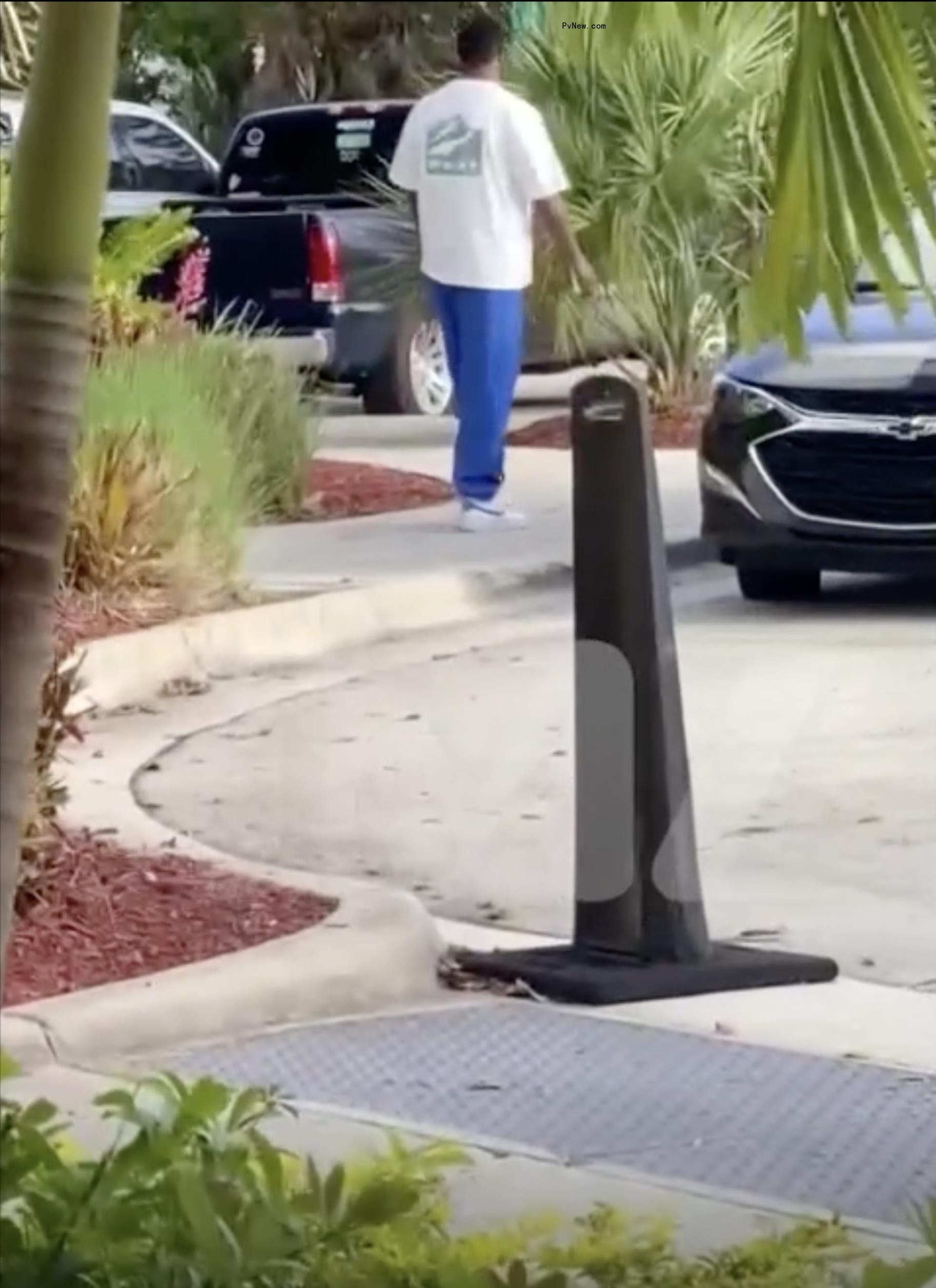 Sean ‘Diddy’ Combs seen pacing outside Miami airport after homes get raided by feds
