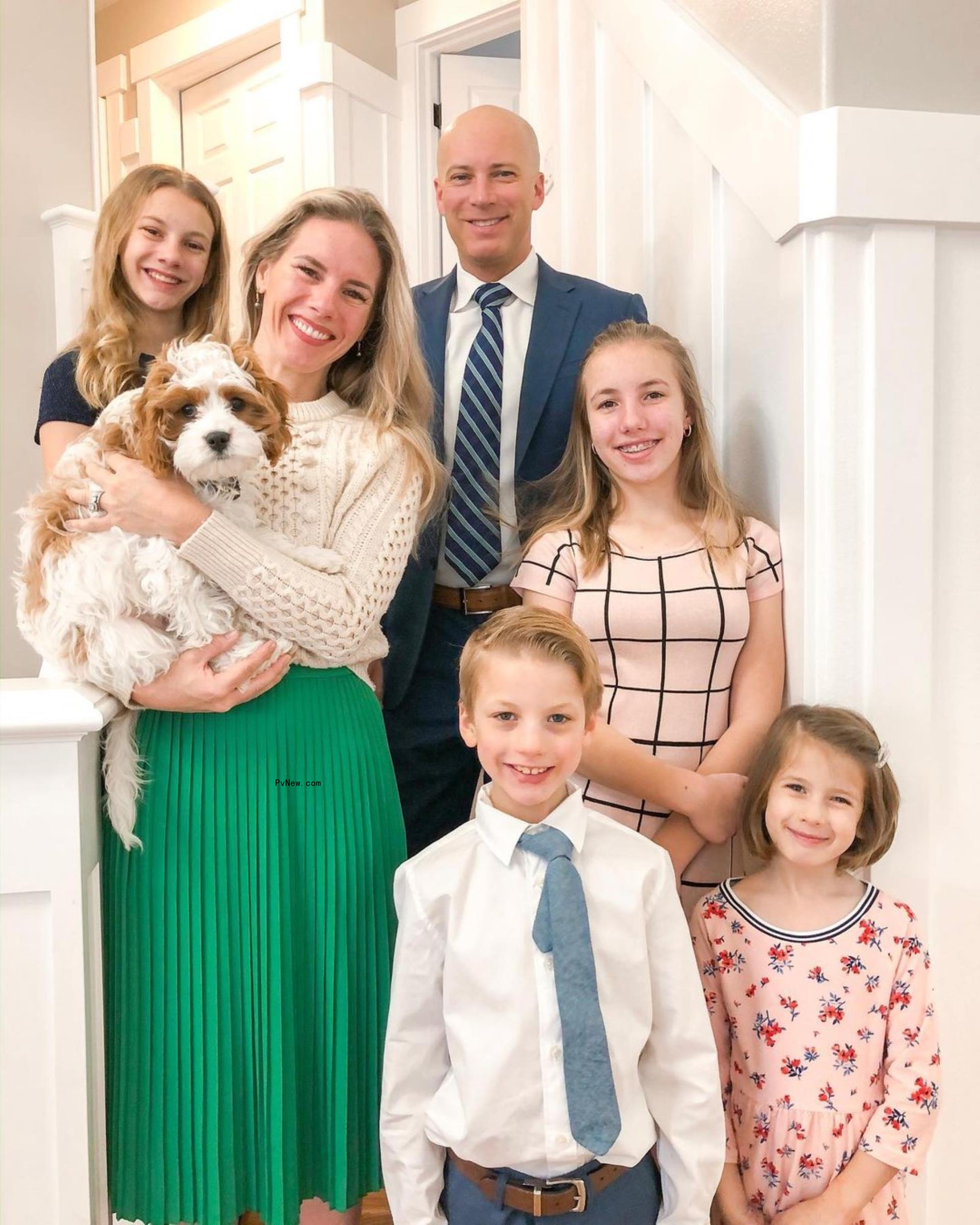 ruby franke and her husband with her kids and dog