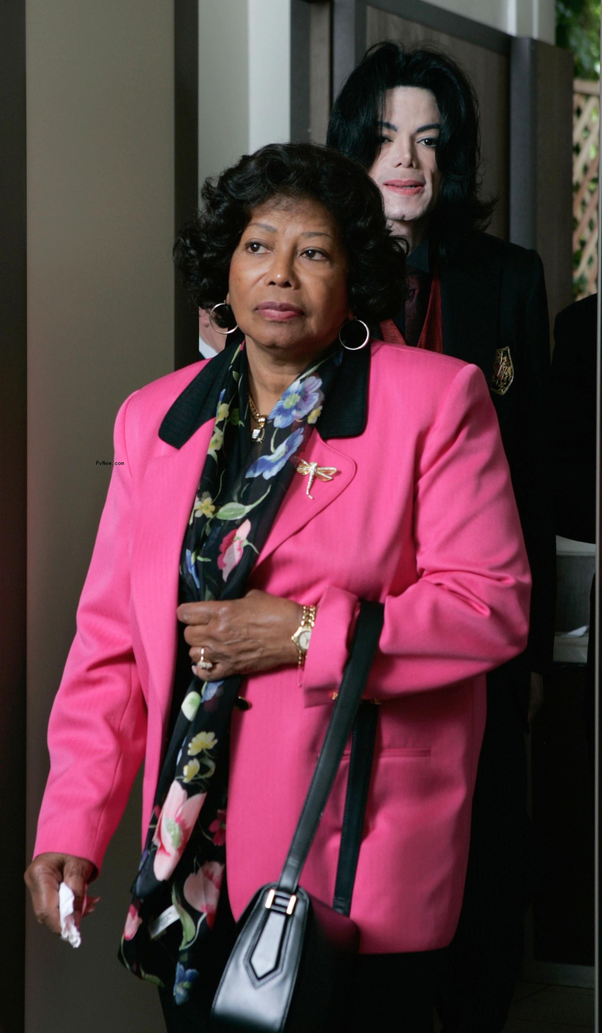 Michael Jackson and his mother Katherine Jackson