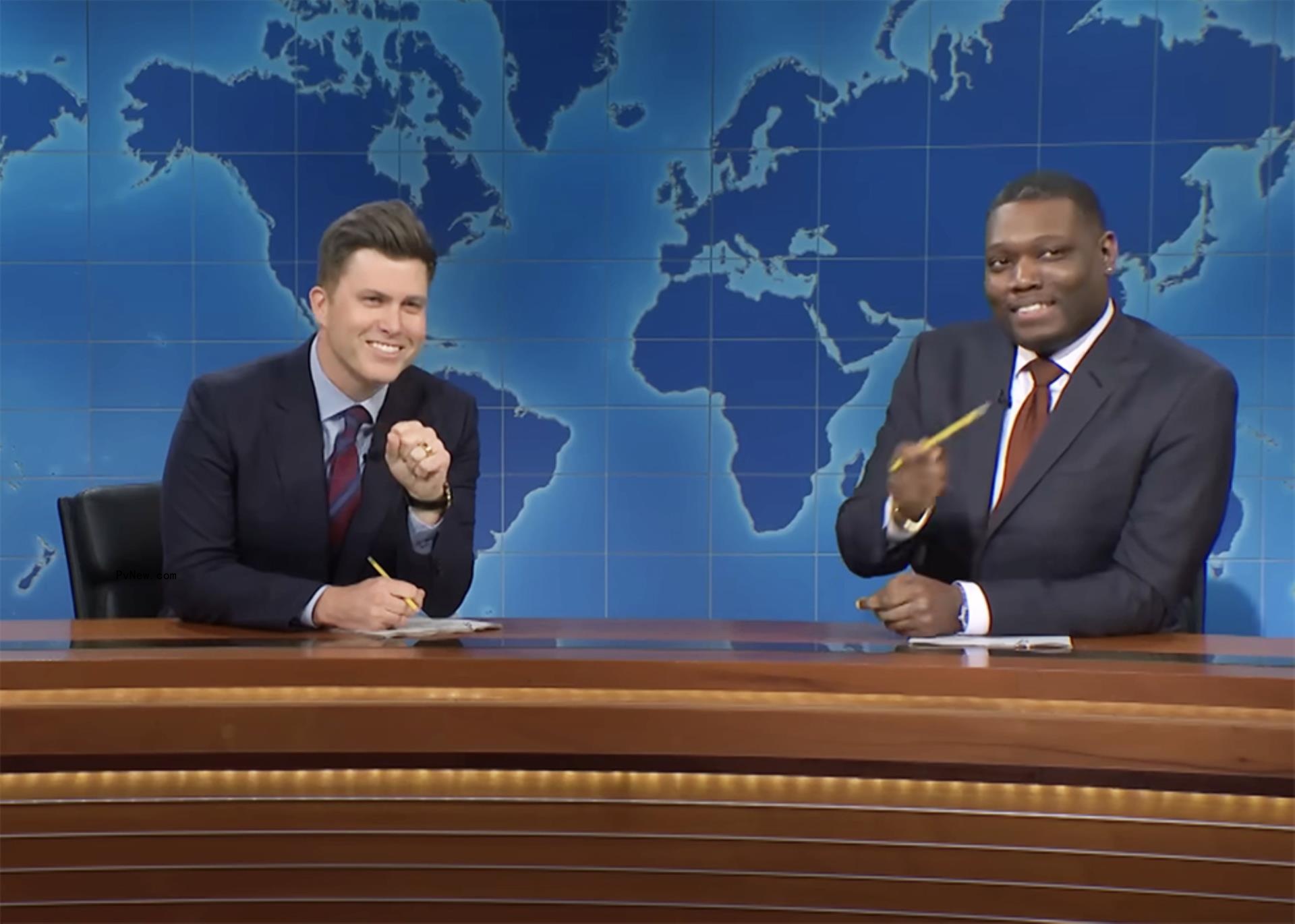 Colin Jost and Michael Che on