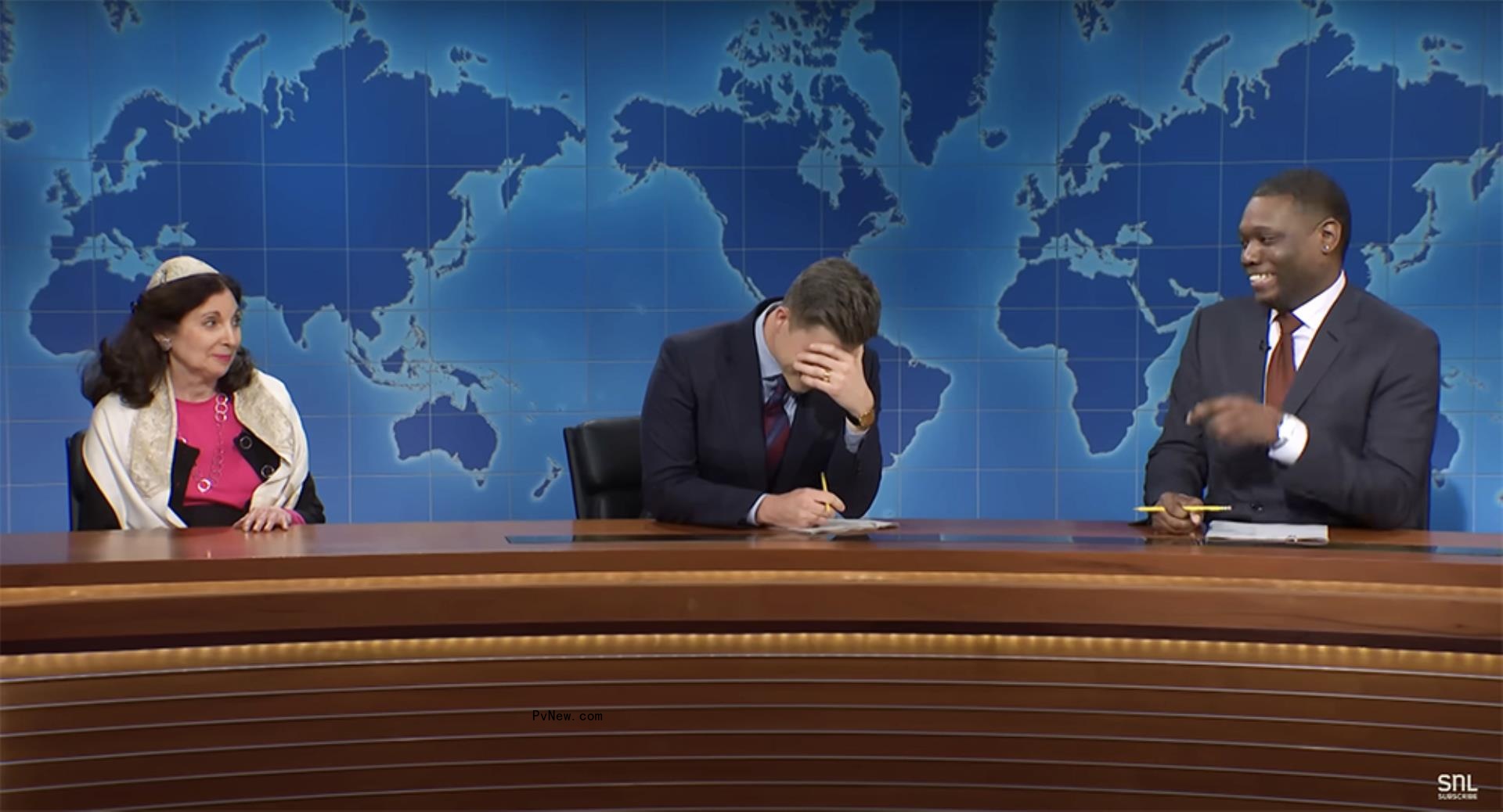 Colin Jost and Michael Che on
