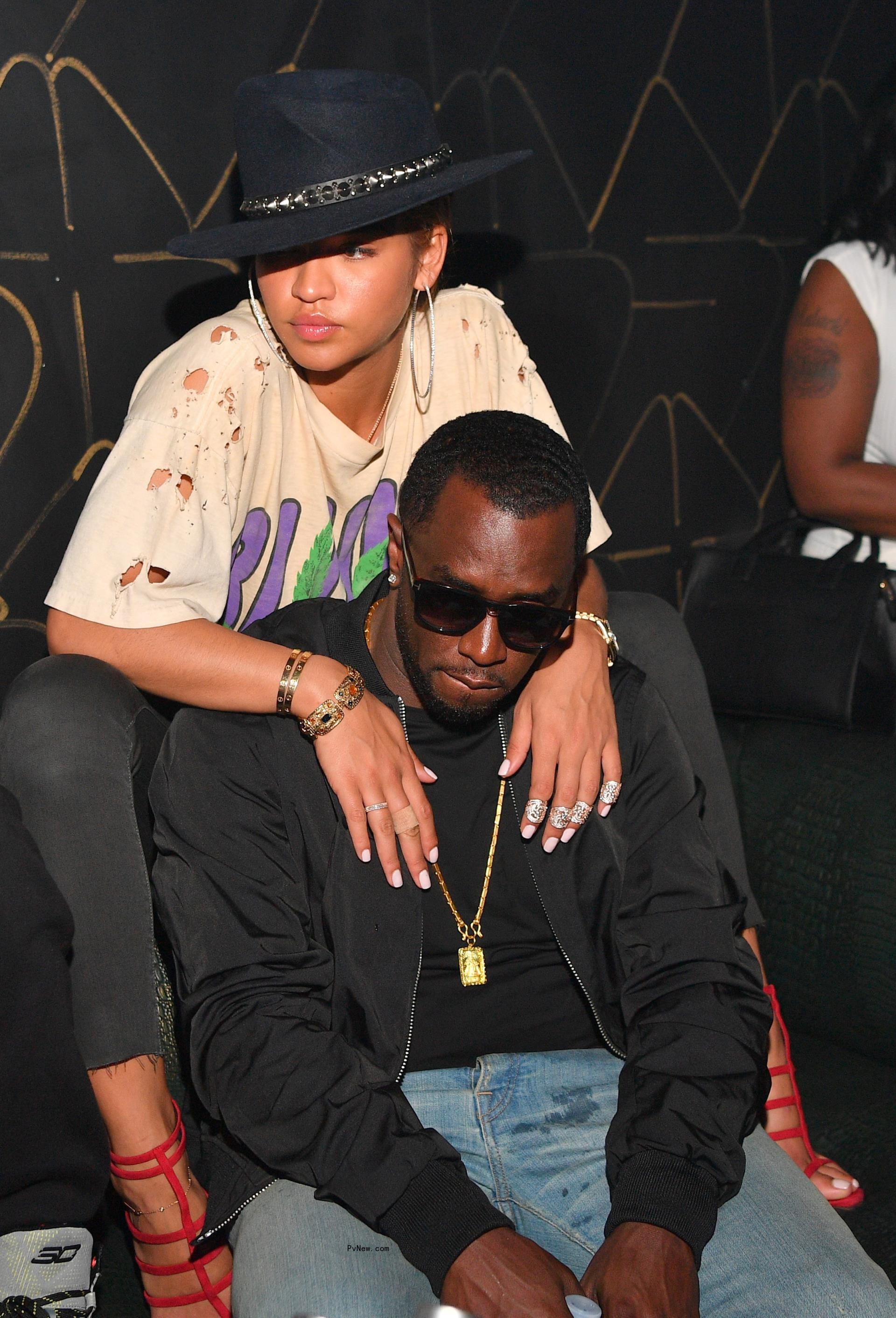 Cassie Ventura with Sean ‘Diddy’ Combs.