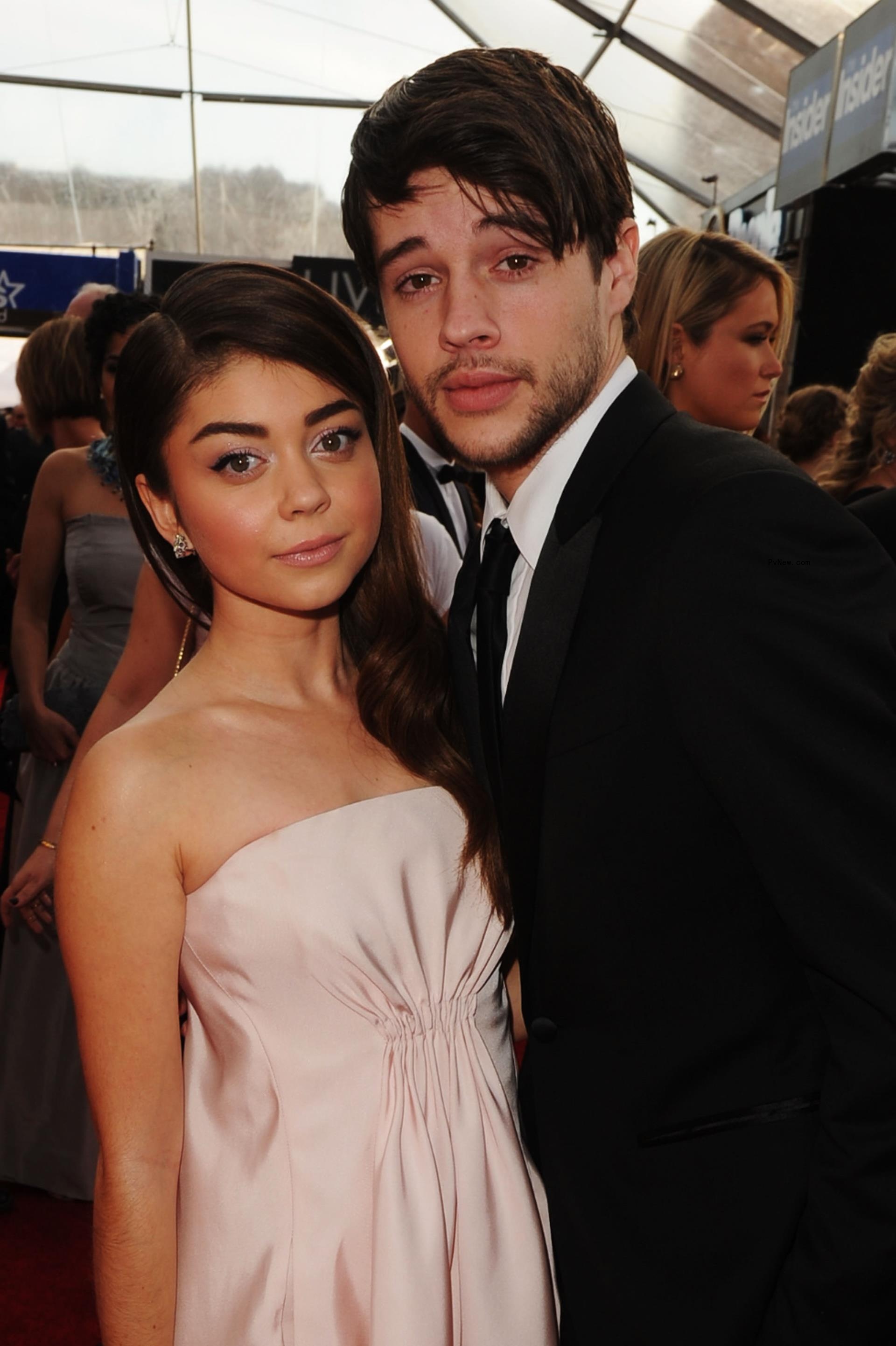 Sarah Hyland Matt Prokop red carpet in 2014.