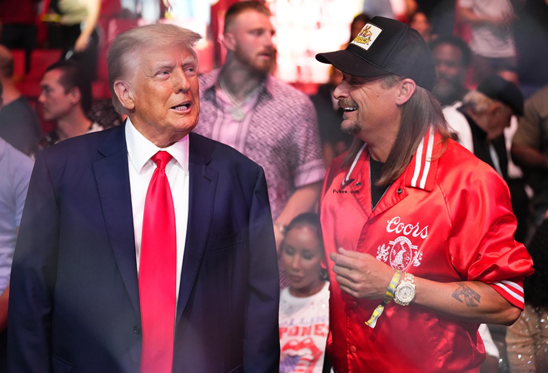 Trump and Kid Rock