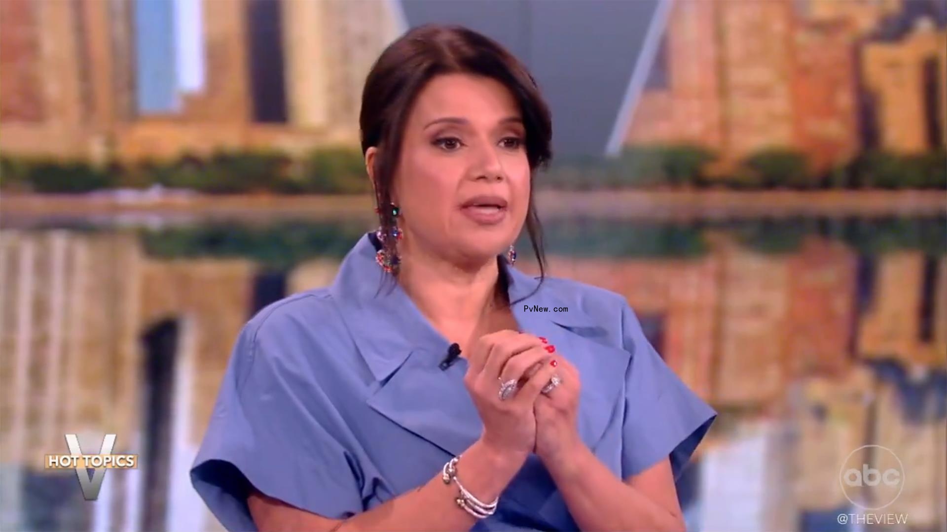 Ana Navarro talking on 