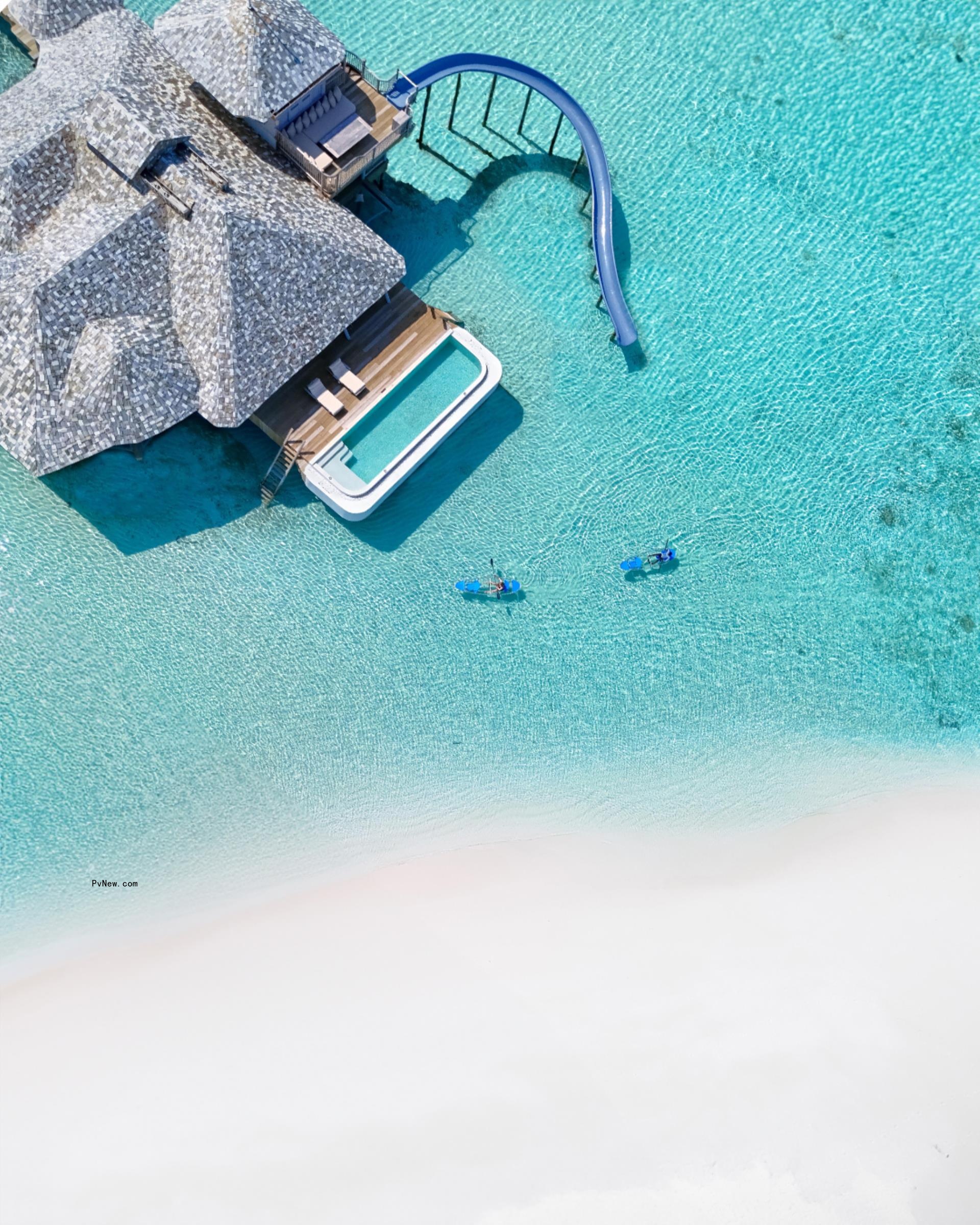 A villa at So<i></i>neva Fushi. 