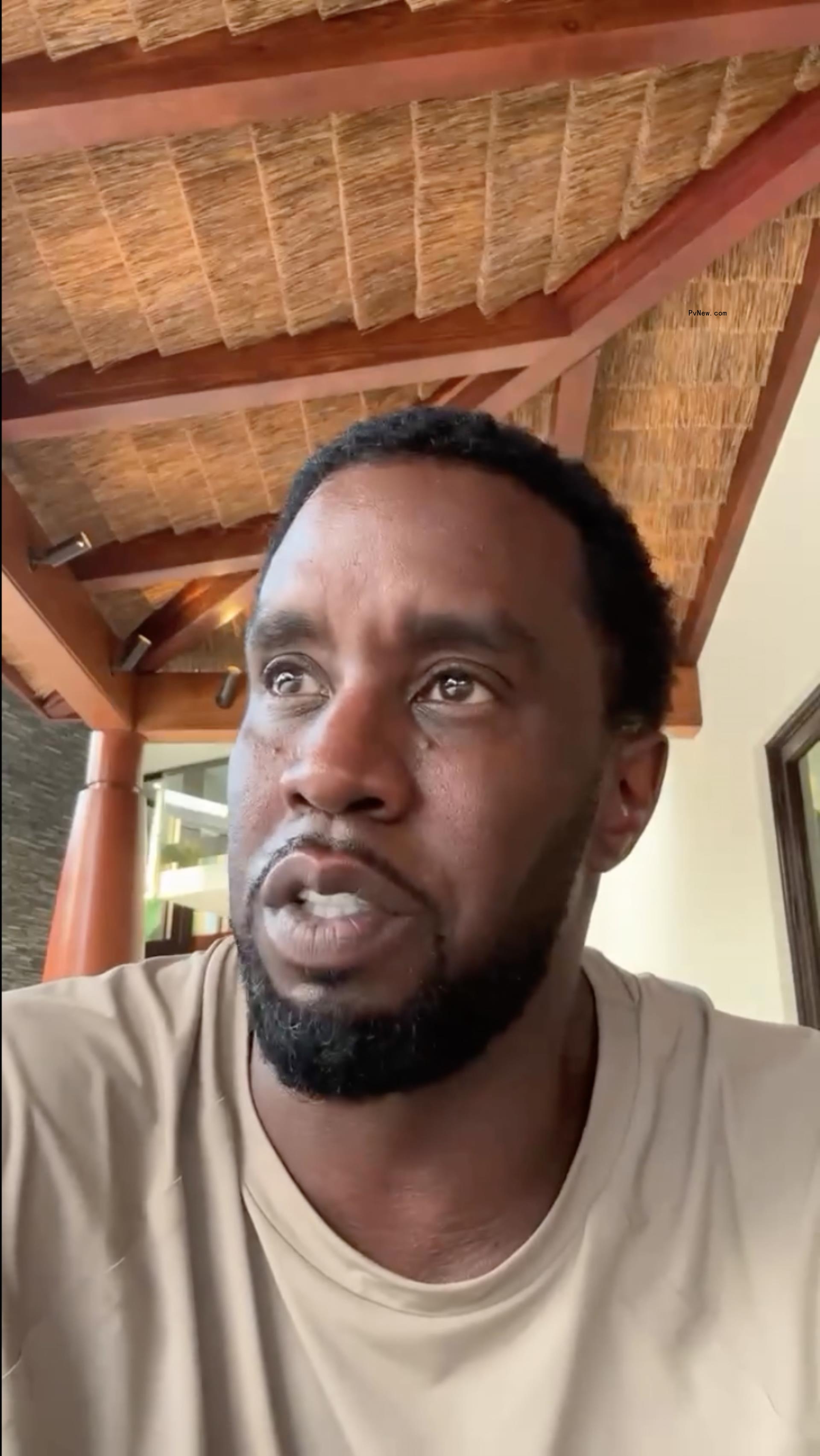 Diddy in his apology video.