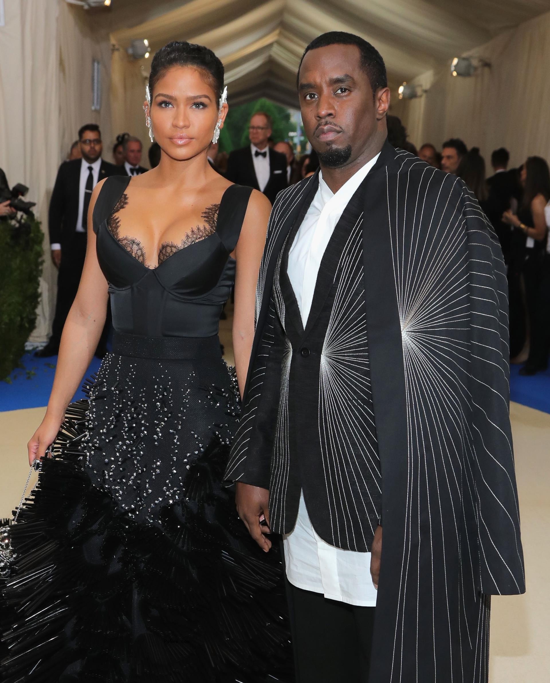 Diddy and Cassie in 2017. 