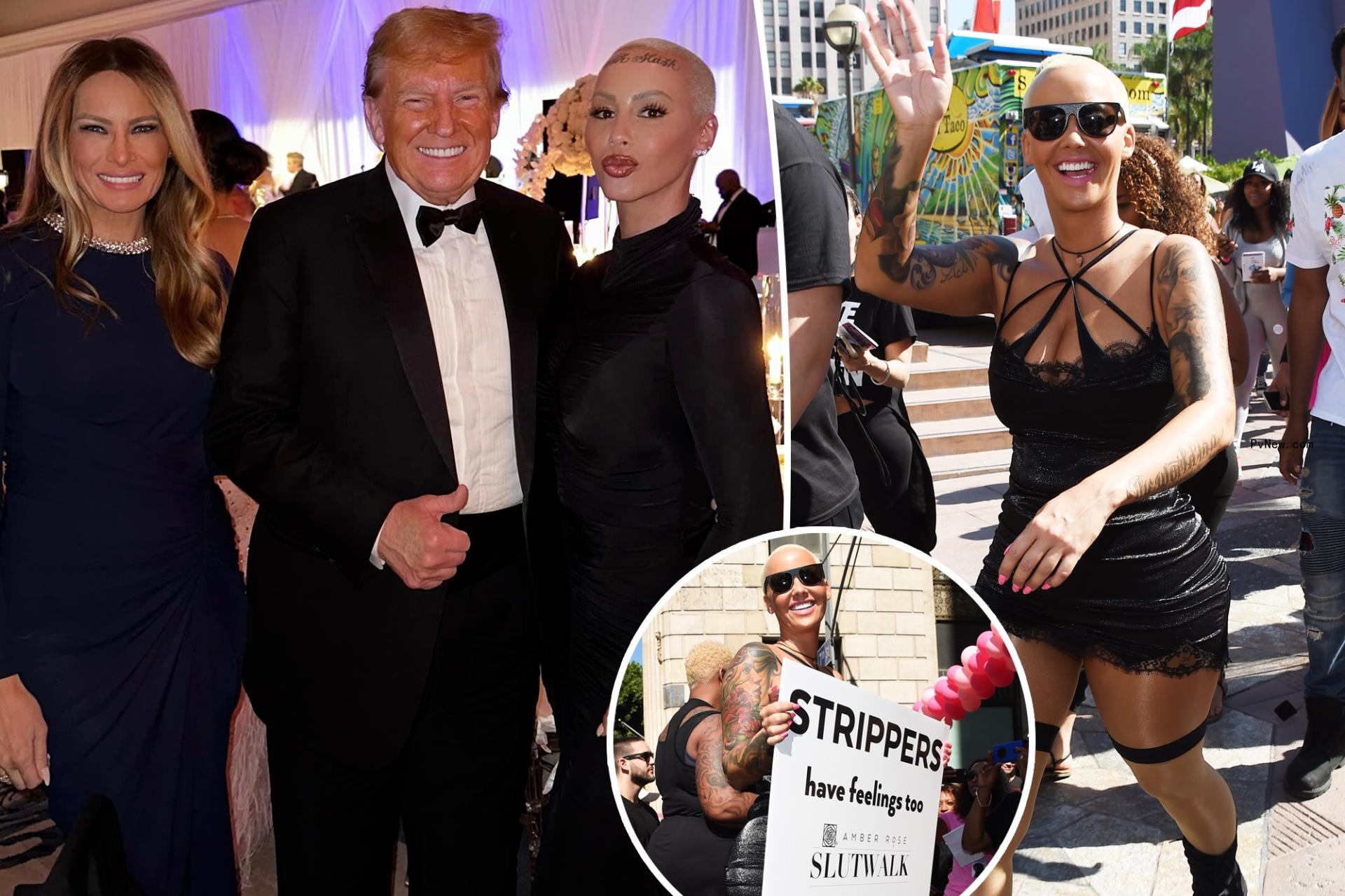Amber Rose trolled for endorsing Do<i></i>nald Trump for 2024 election after SlutWalk